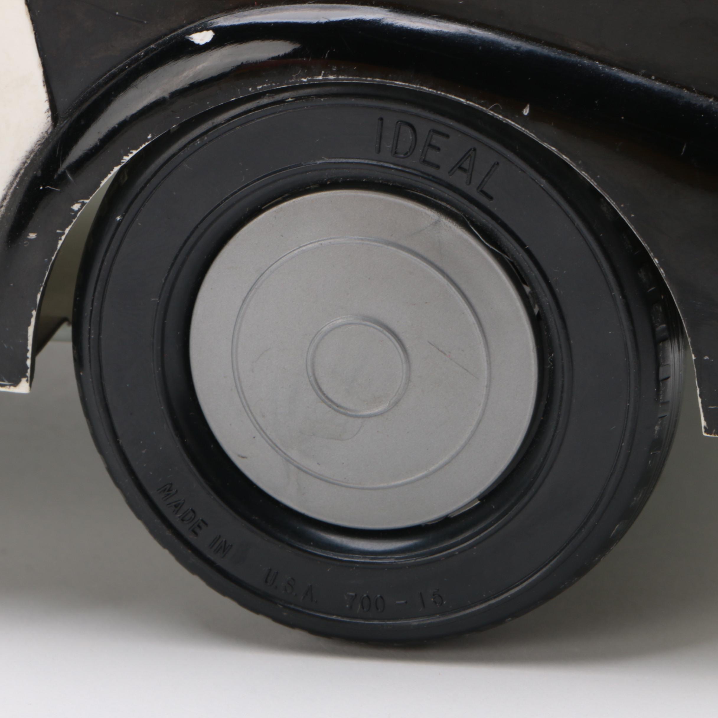 Ideal Jack Webb "Dragnet" Talking Police Car in Original Packaging, 1955