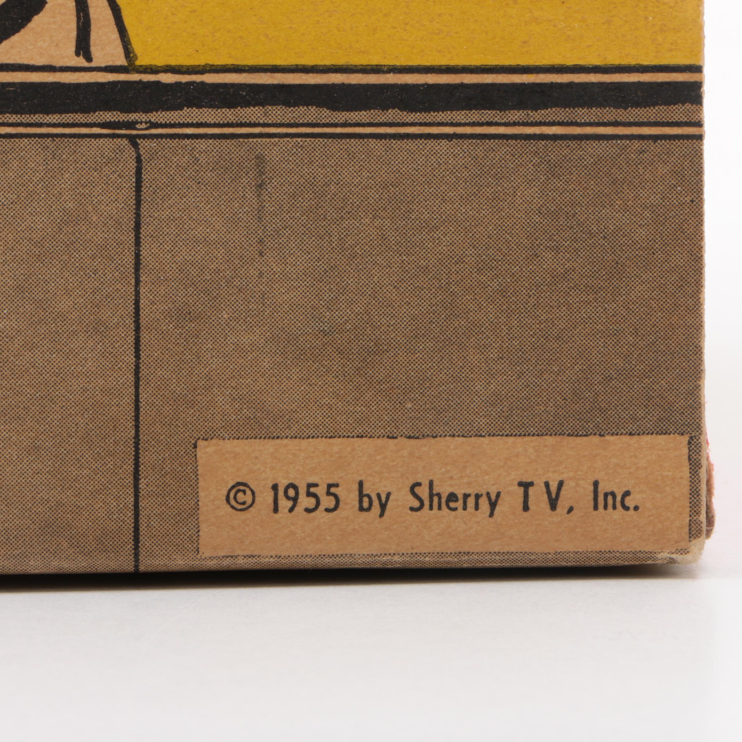 Ideal Jack Webb "Dragnet" Talking Police Car in Original Packaging, 1955