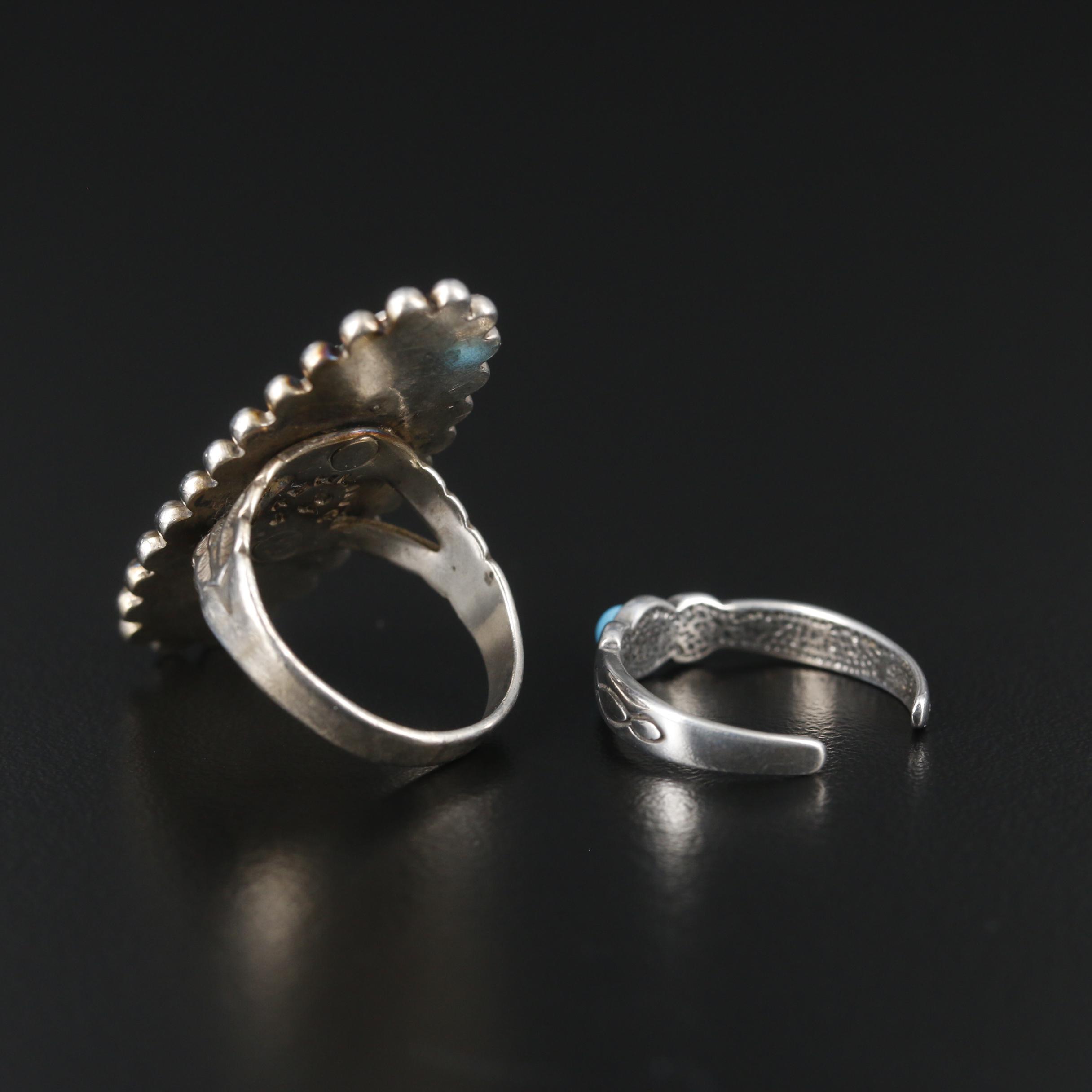 Sterling Silver Jewelry Featuring Jane Popovitch and TAHE Navajo Diné