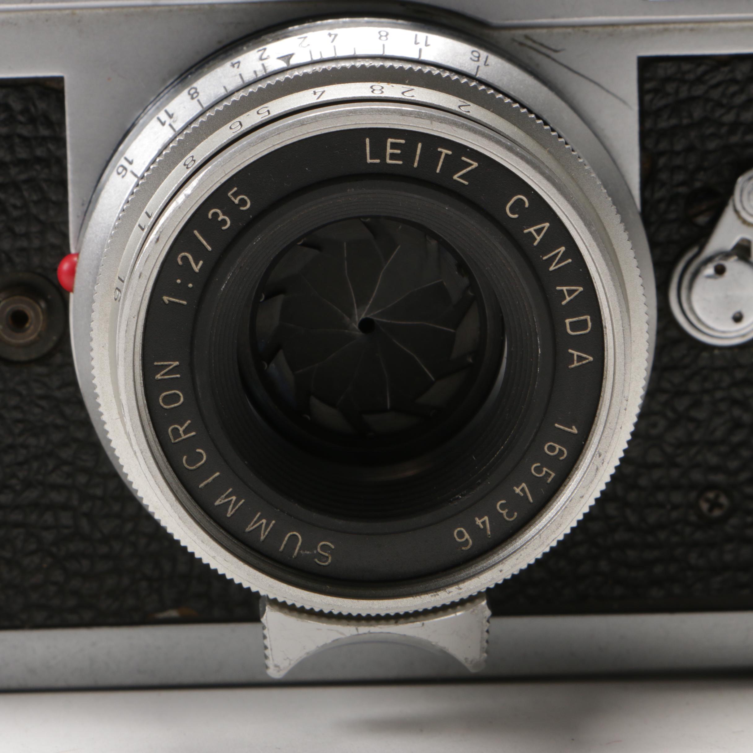Leica M2 35mm Rangefinder with Leitz Summicron 35mm f/2 Lens, Late 20th Century