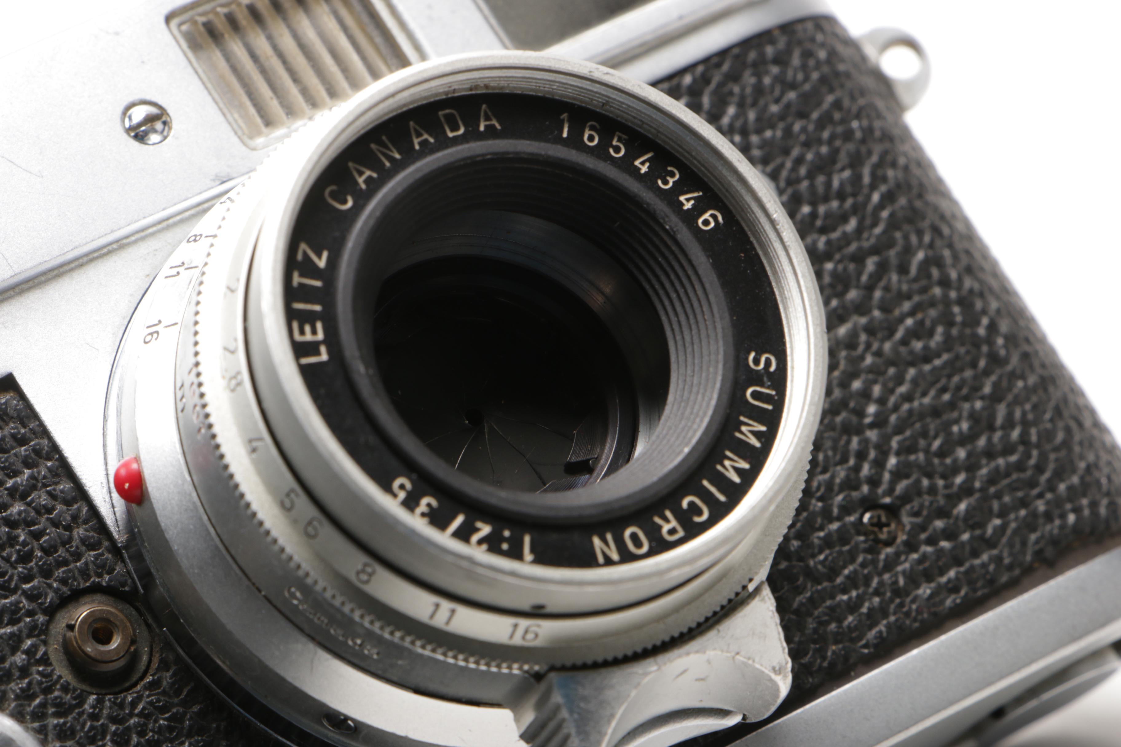 Leica M2 35mm Rangefinder with Leitz Summicron 35mm f/2 Lens, Late 20th Century