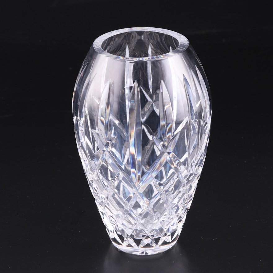 Waterford Crystal Vase, Mid to Late 20th Century