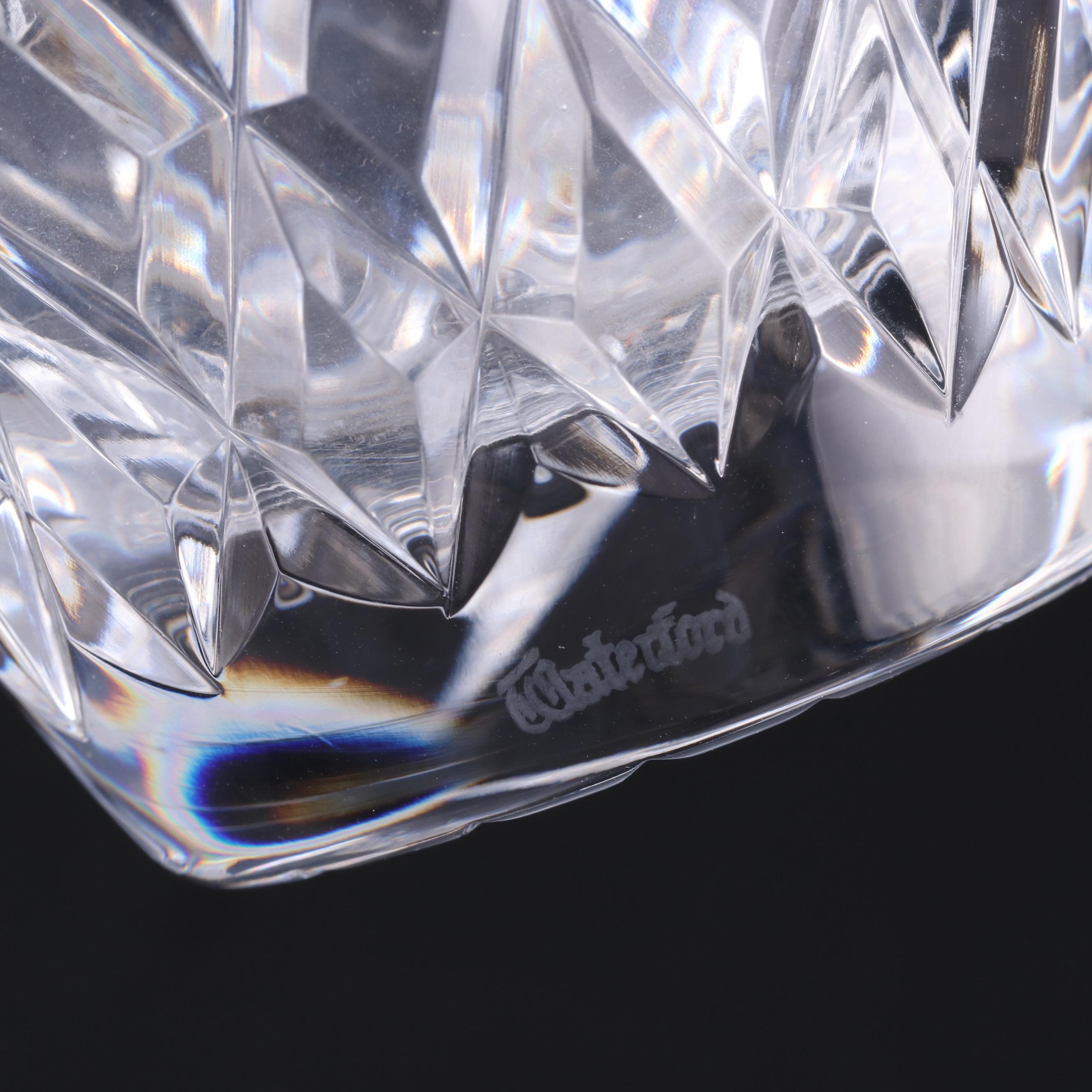 Waterford Crystal Vase, Mid to Late 20th Century