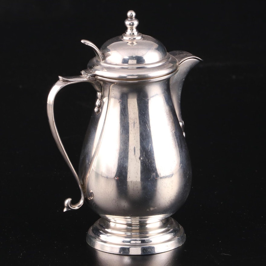 Manchester Silver Co. Sterling Silver Lidded Creamer, Early to Mid 20th Century