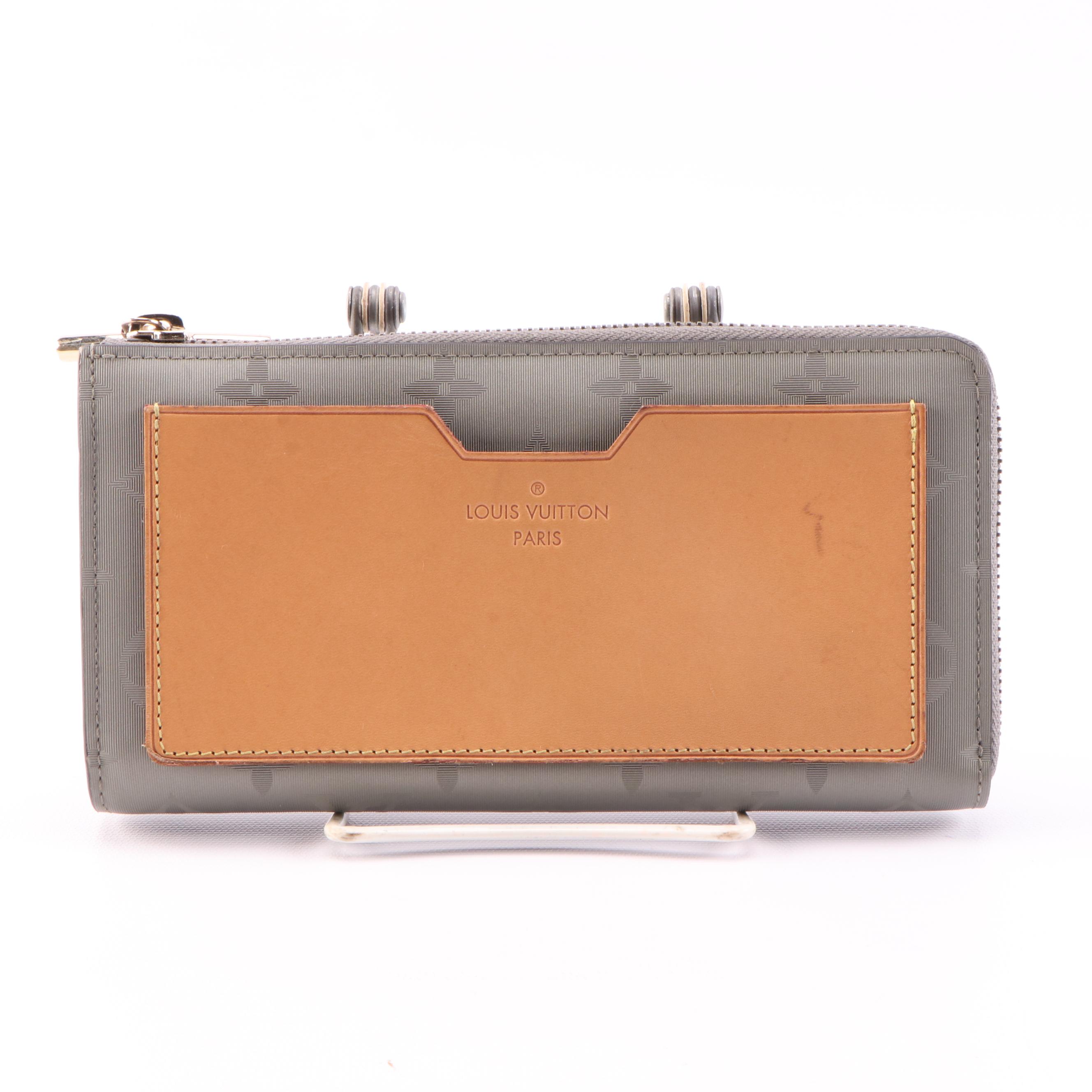 Louis Vuitton Limited Edition Cosmos Wallet in Titanium Monogram Canvas