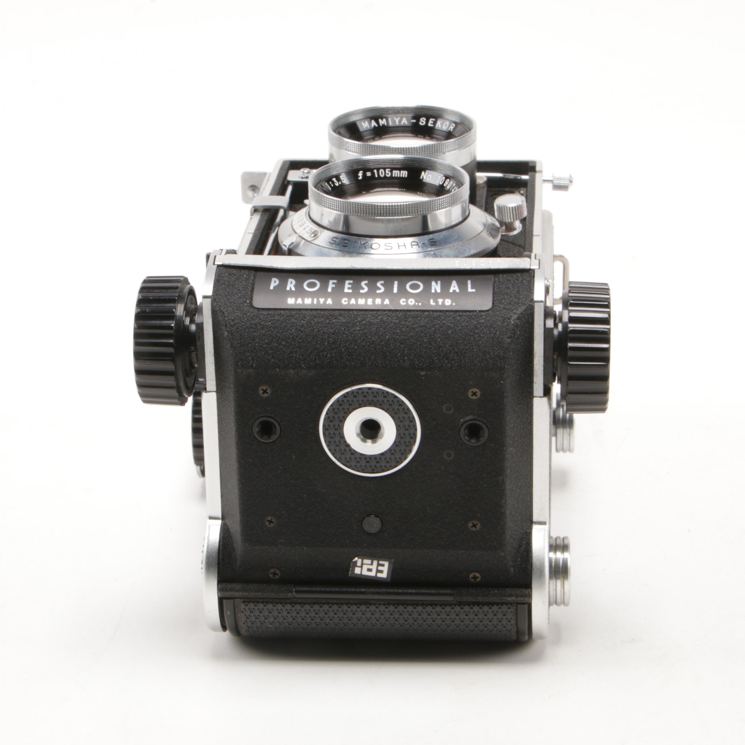 Mamiya C220 Twin Lens Reflex Medium Format Film Camera, Mid 20th Century