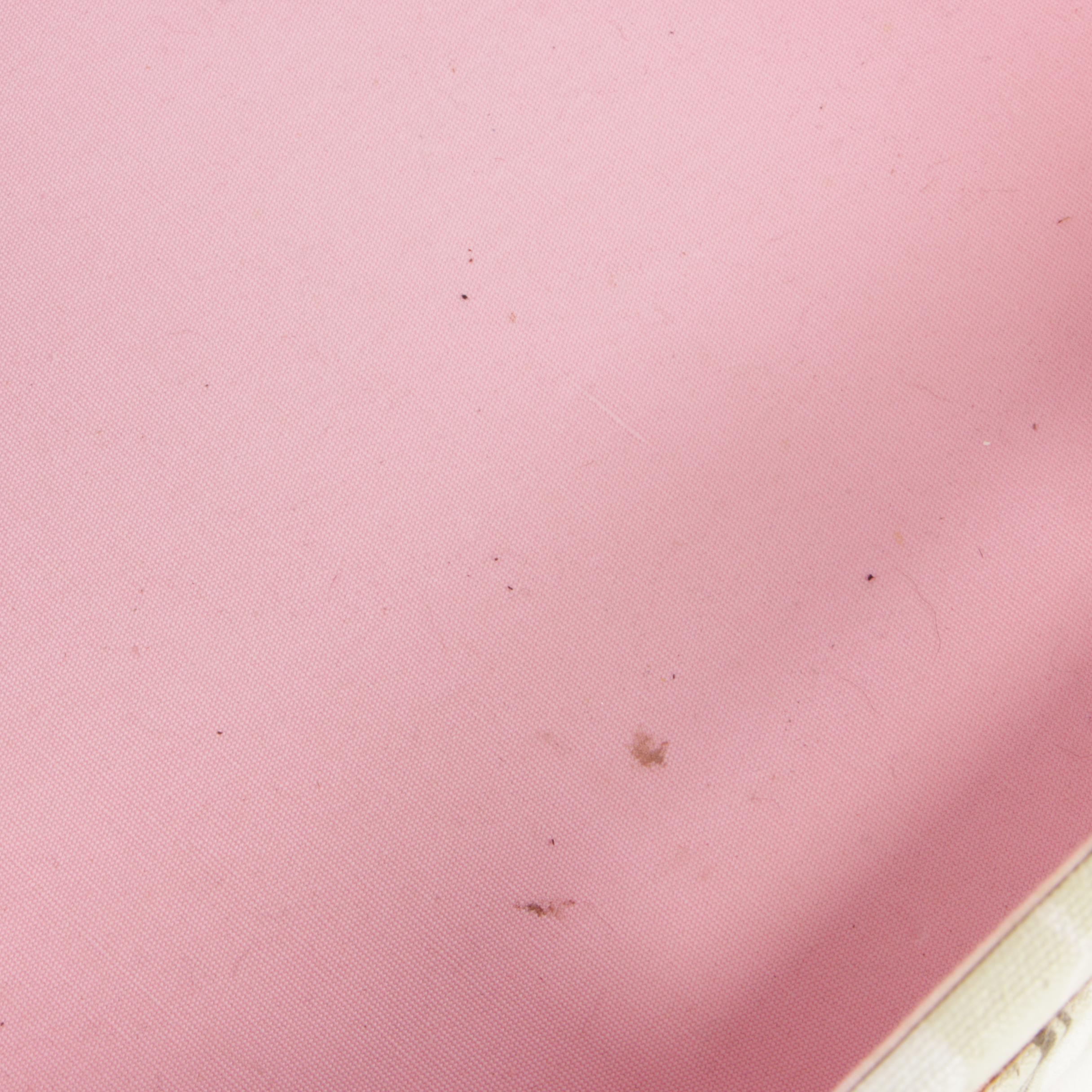 Pottery Barn Pink Striped Storage and Document Boxes