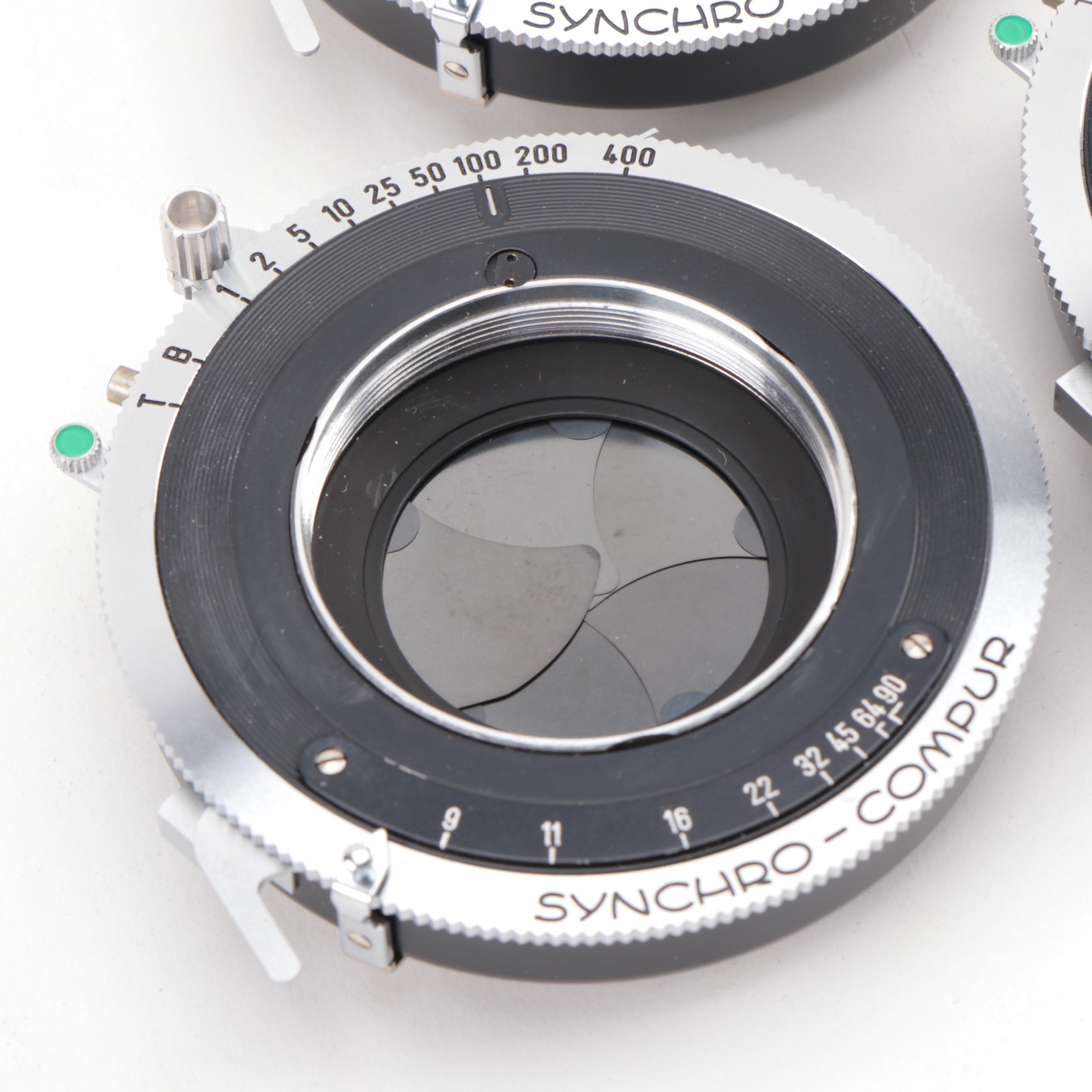 Synchro-Compur Shutter Mechanisms