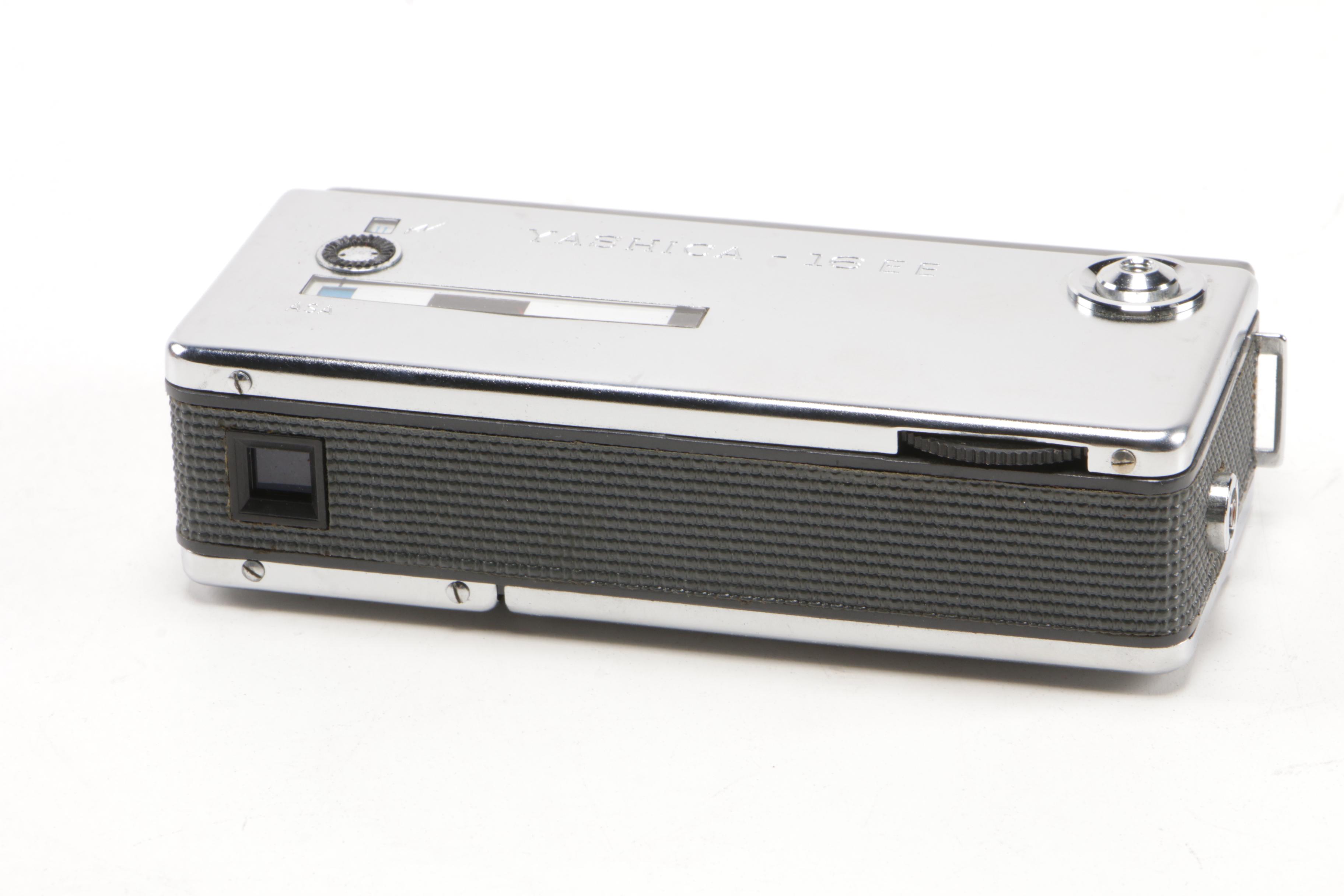 Minolta -16, Rollei 16S and Yashika 16EE Subminiature Cameras