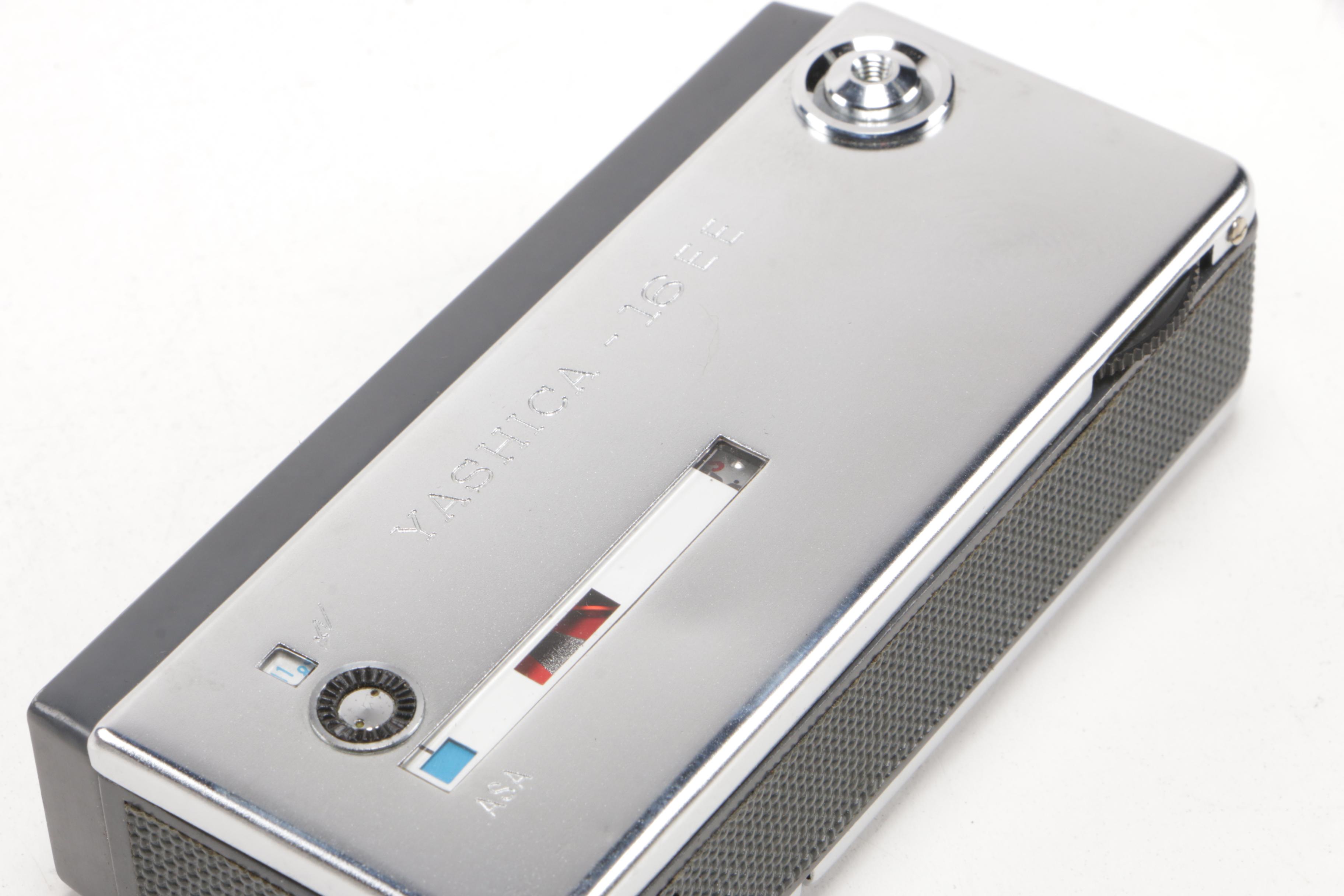 Minolta -16, Rollei 16S and Yashika 16EE Subminiature Cameras