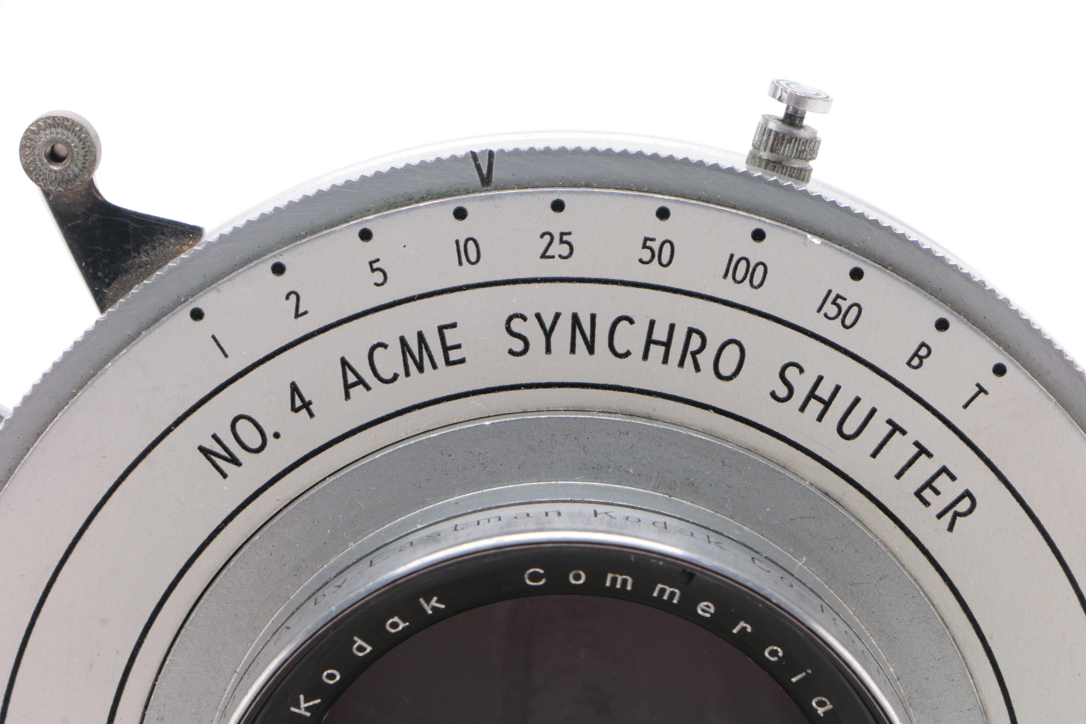 Acme Synchro Shutter with Kodak Commercial Ektar Lens