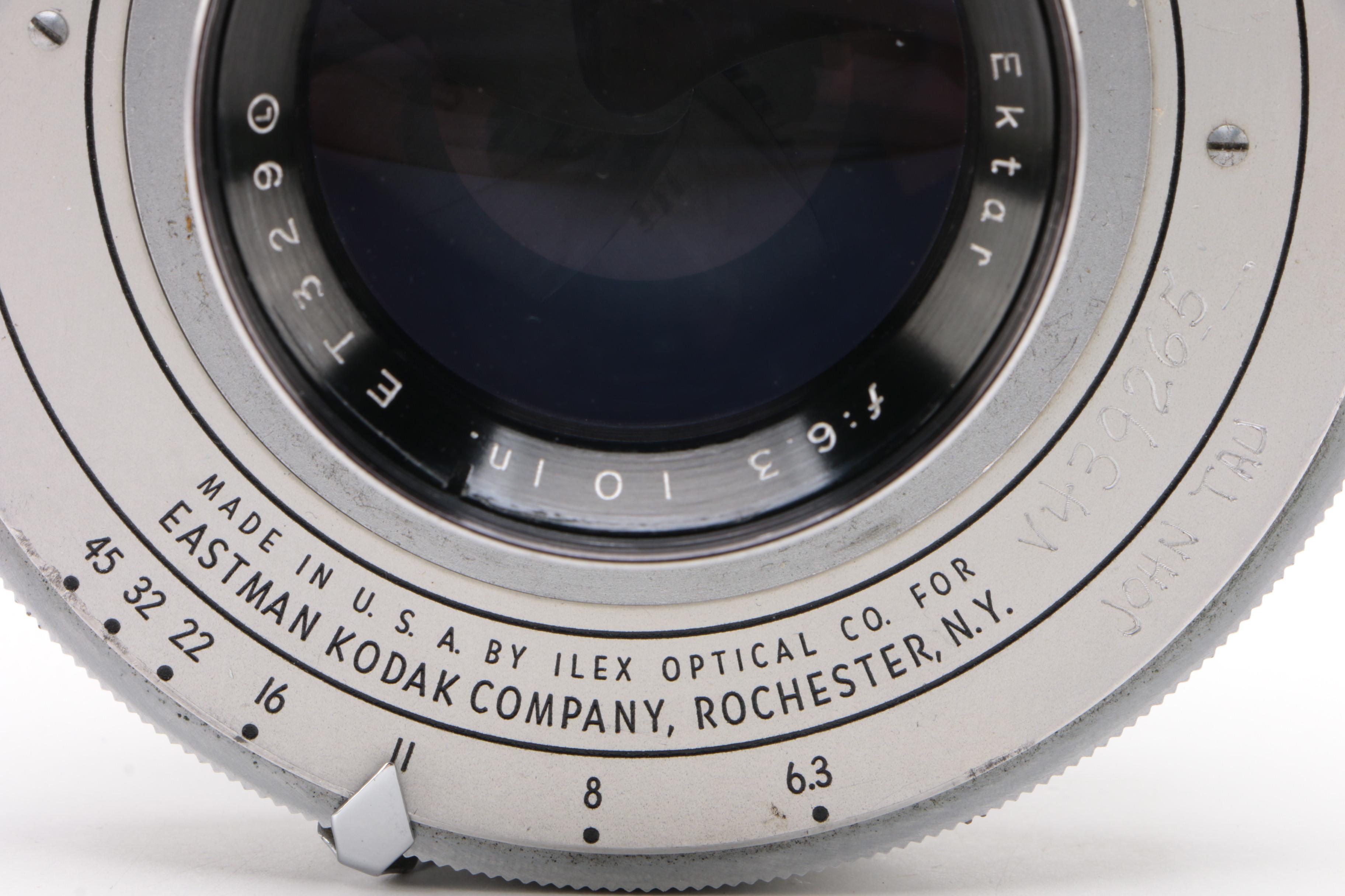 Acme Synchro Shutter with Kodak Commercial Ektar Lens