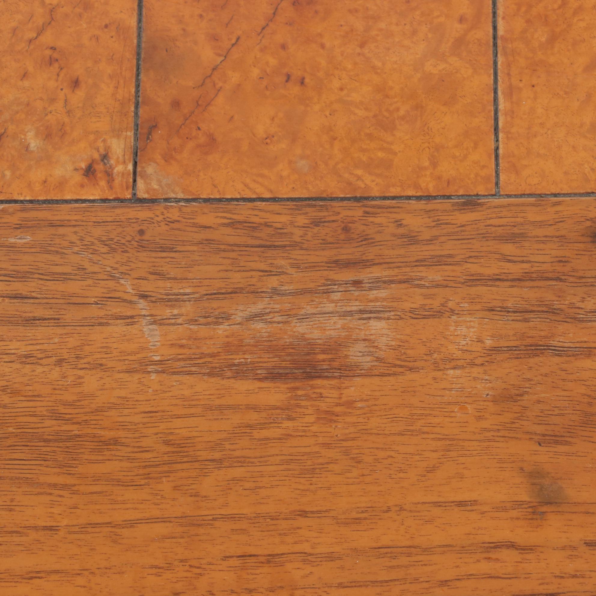 Lane Mid Century Modern Walnut Coffee and Side Table