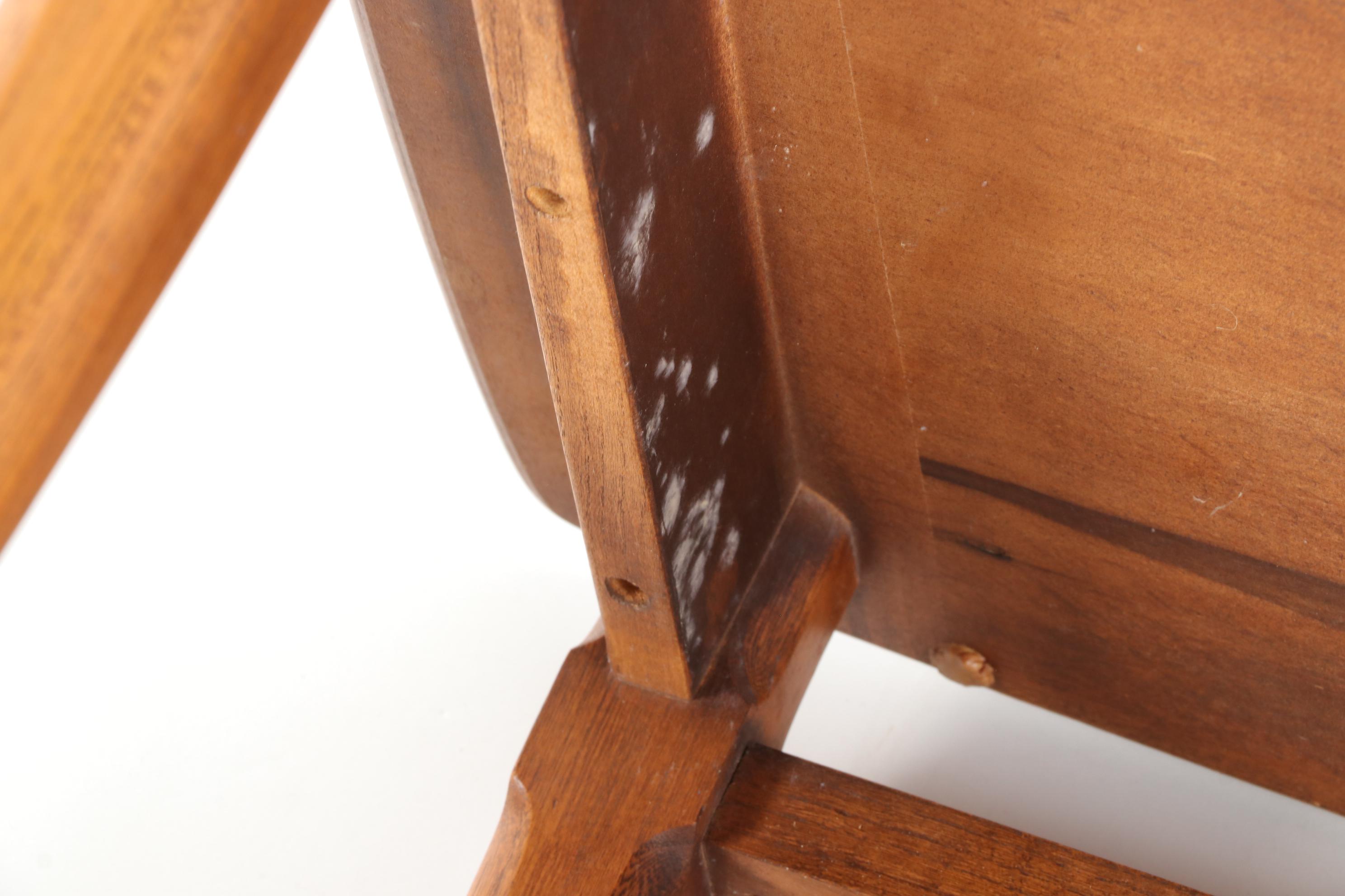 Lane Mid Century Modern Walnut Coffee and Side Table