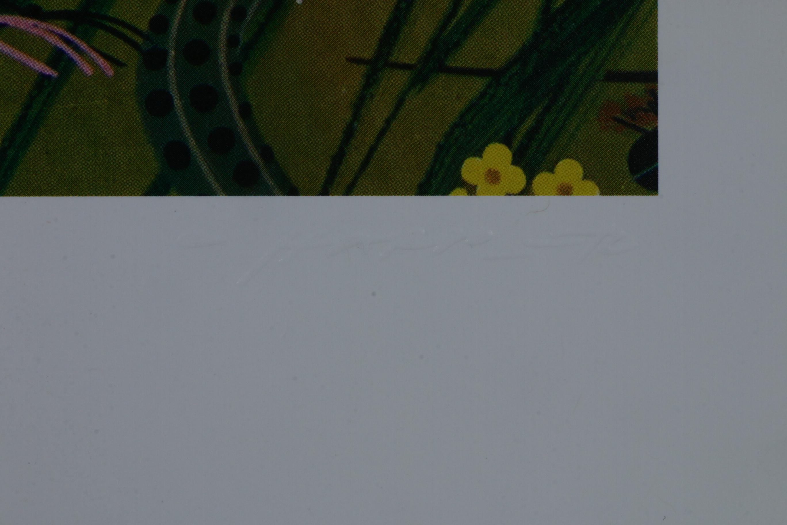 Offset Lithograph after Charley Harper "Once There Was a Field"