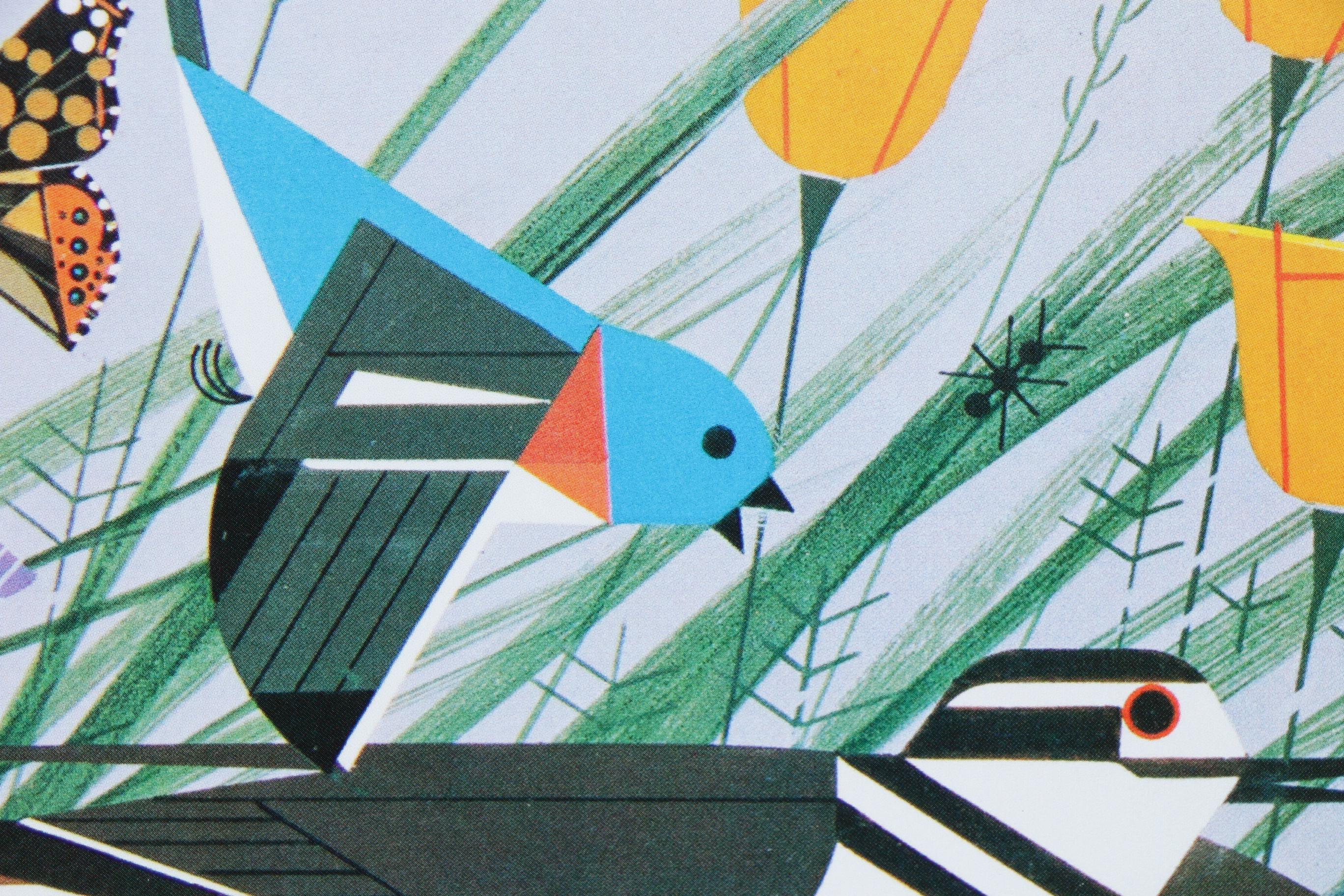 Offset Lithograph after Charley Harper "Once There Was a Field"