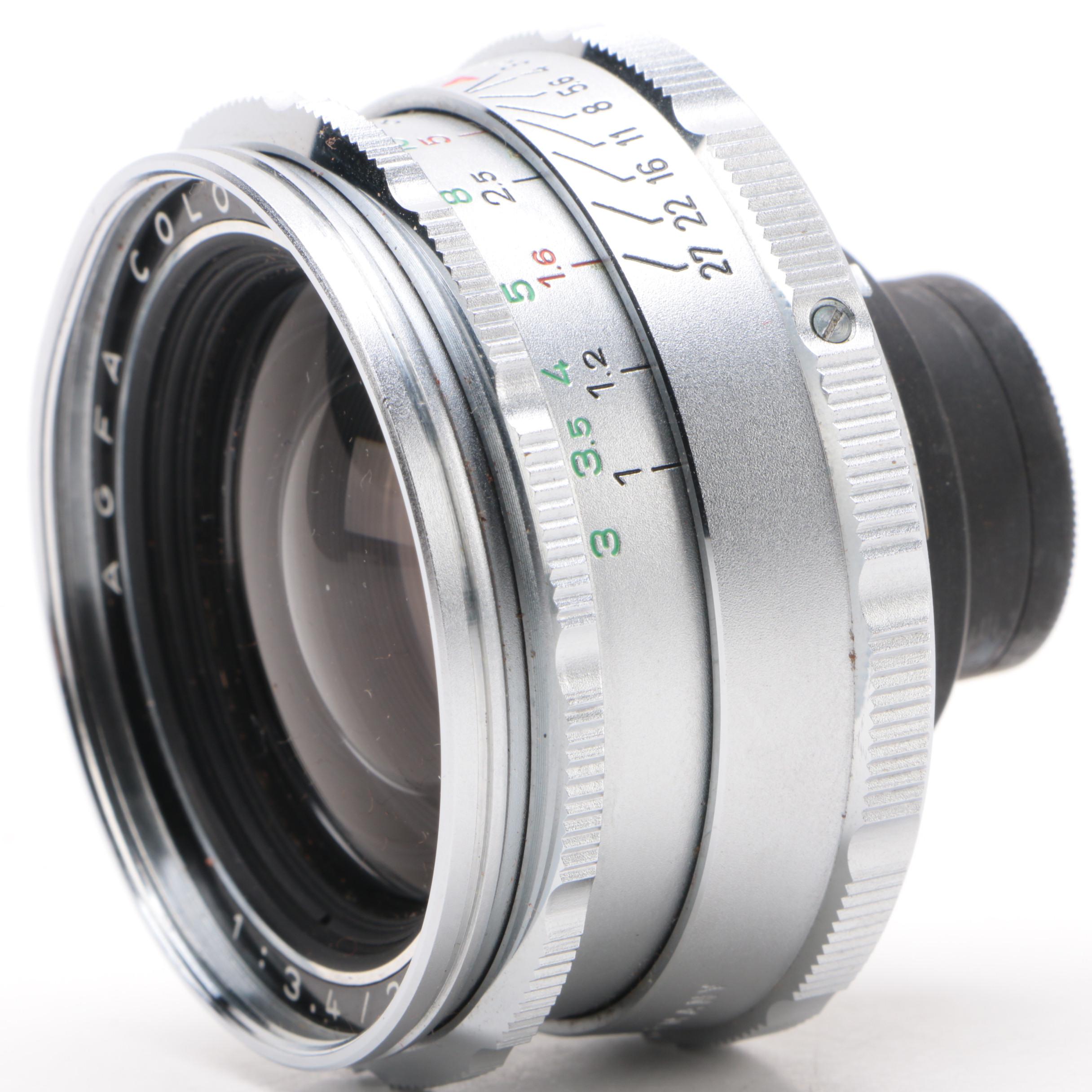 Agfa Color-Ambion Wide Angle Lens 1:3.4 35mm with Case