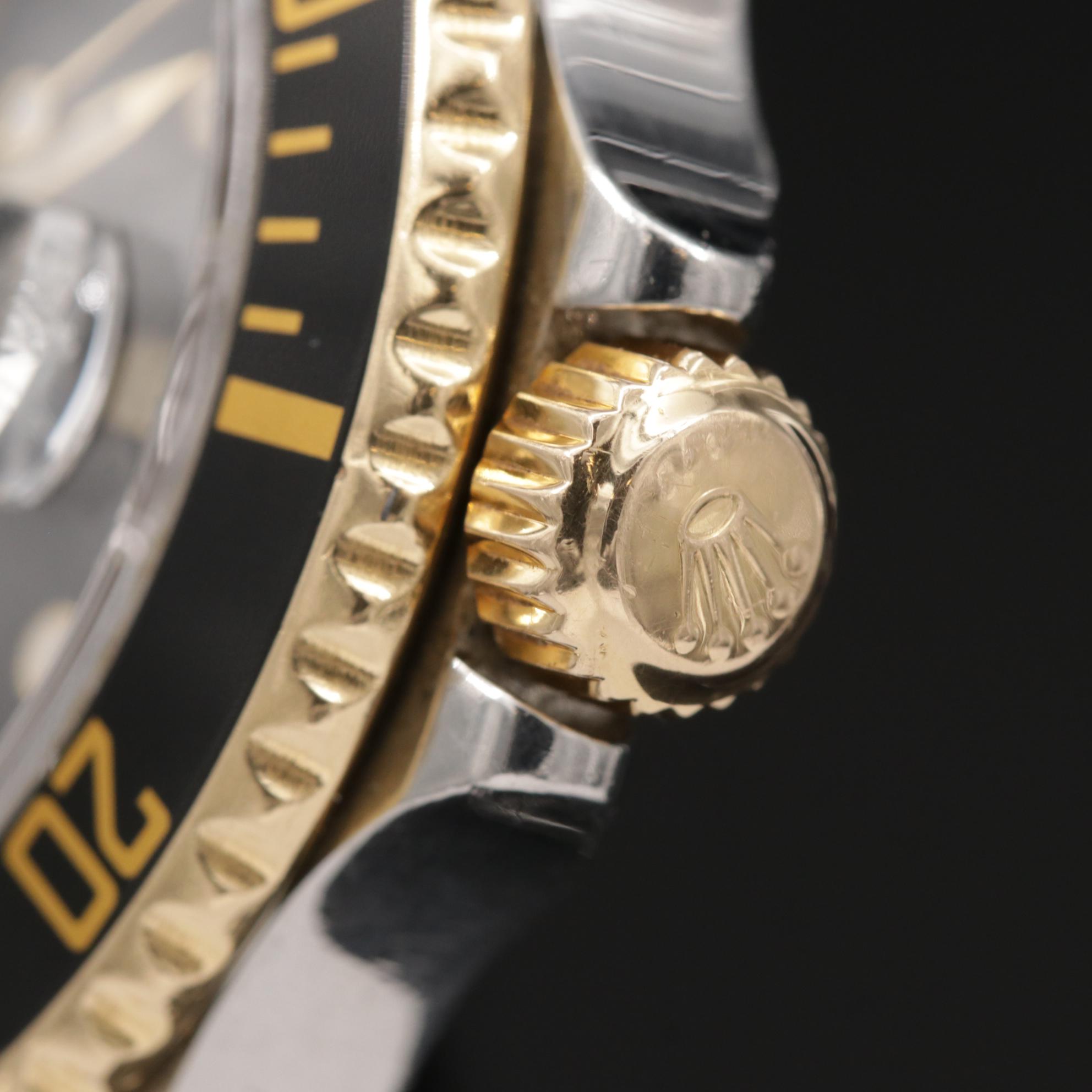 Rolex Submariner Date 16613 18K Gold and Stainless Steel Automatic Watch