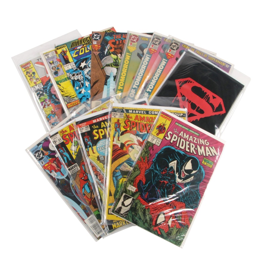 Spider-Man, Supergirls, Superman Memorial Set and More Comic Books