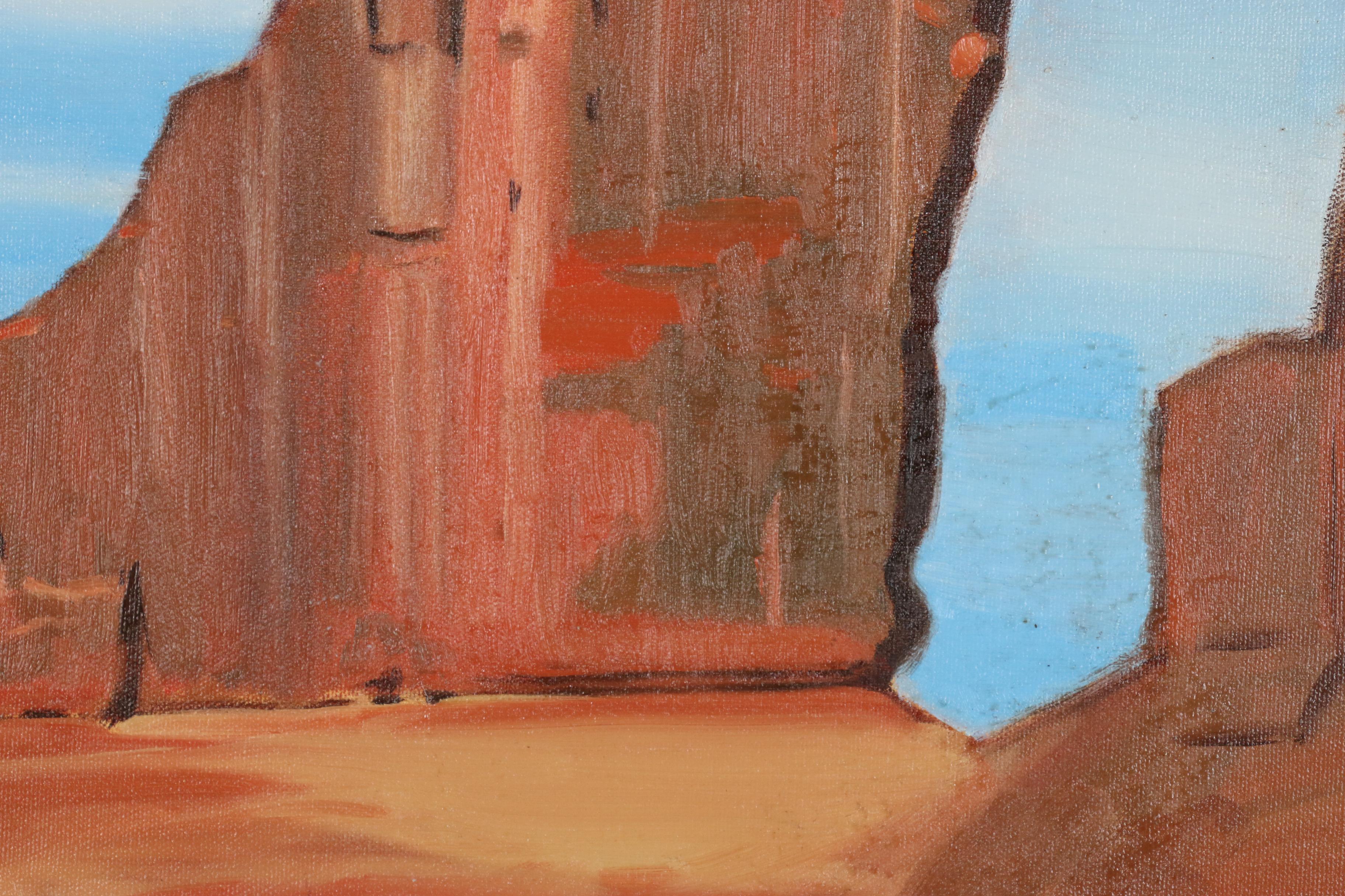 Paul Wolven Oil Painting "Arches"