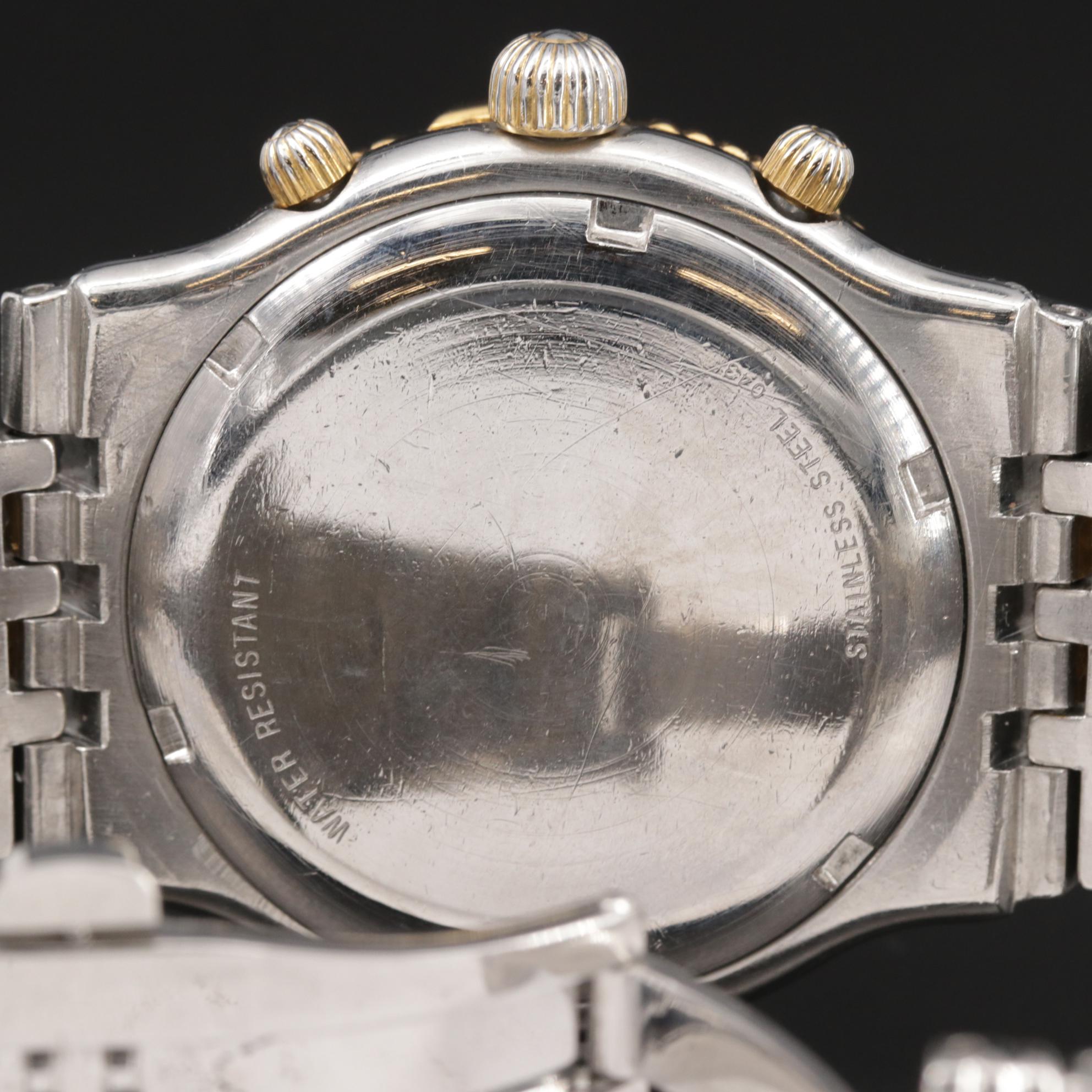 Longines "Laureate" Stainless Steel Chronograph Quartz Watch