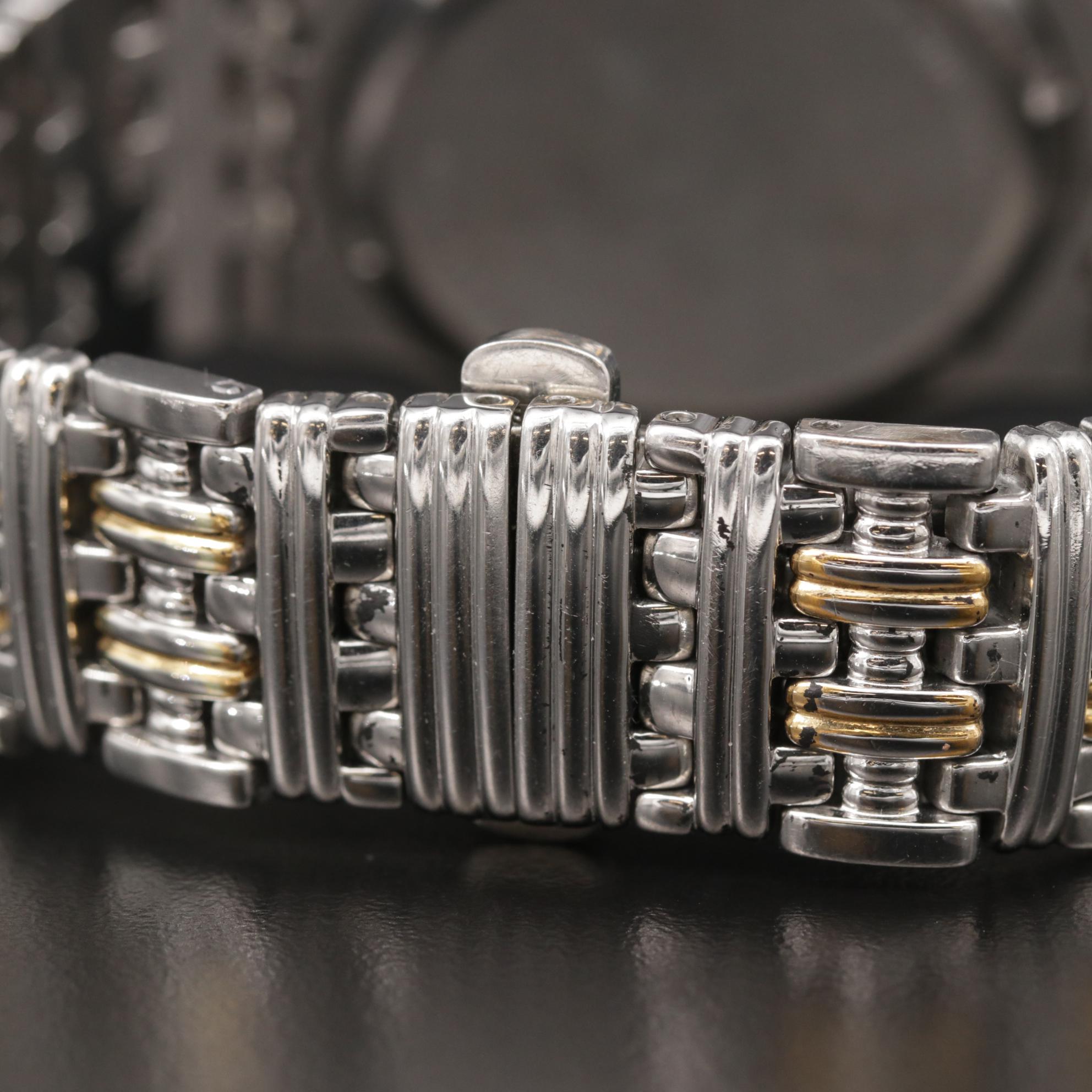 Longines "Laureate" Stainless Steel Chronograph Quartz Watch