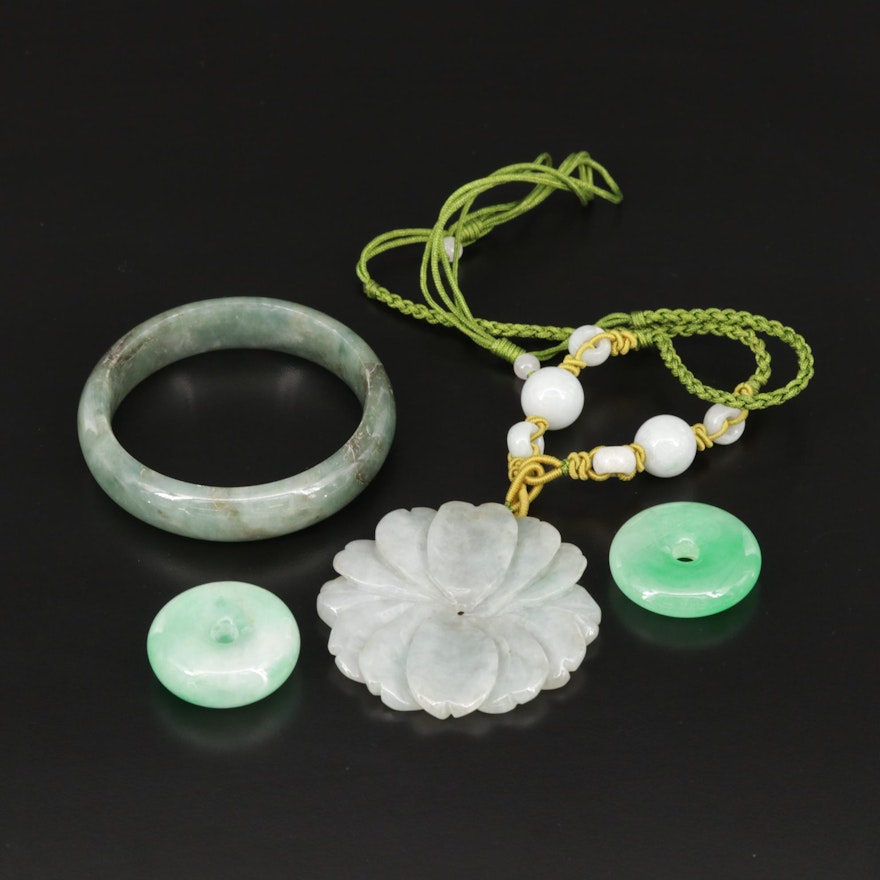 Assorted Jadeite Jewelry