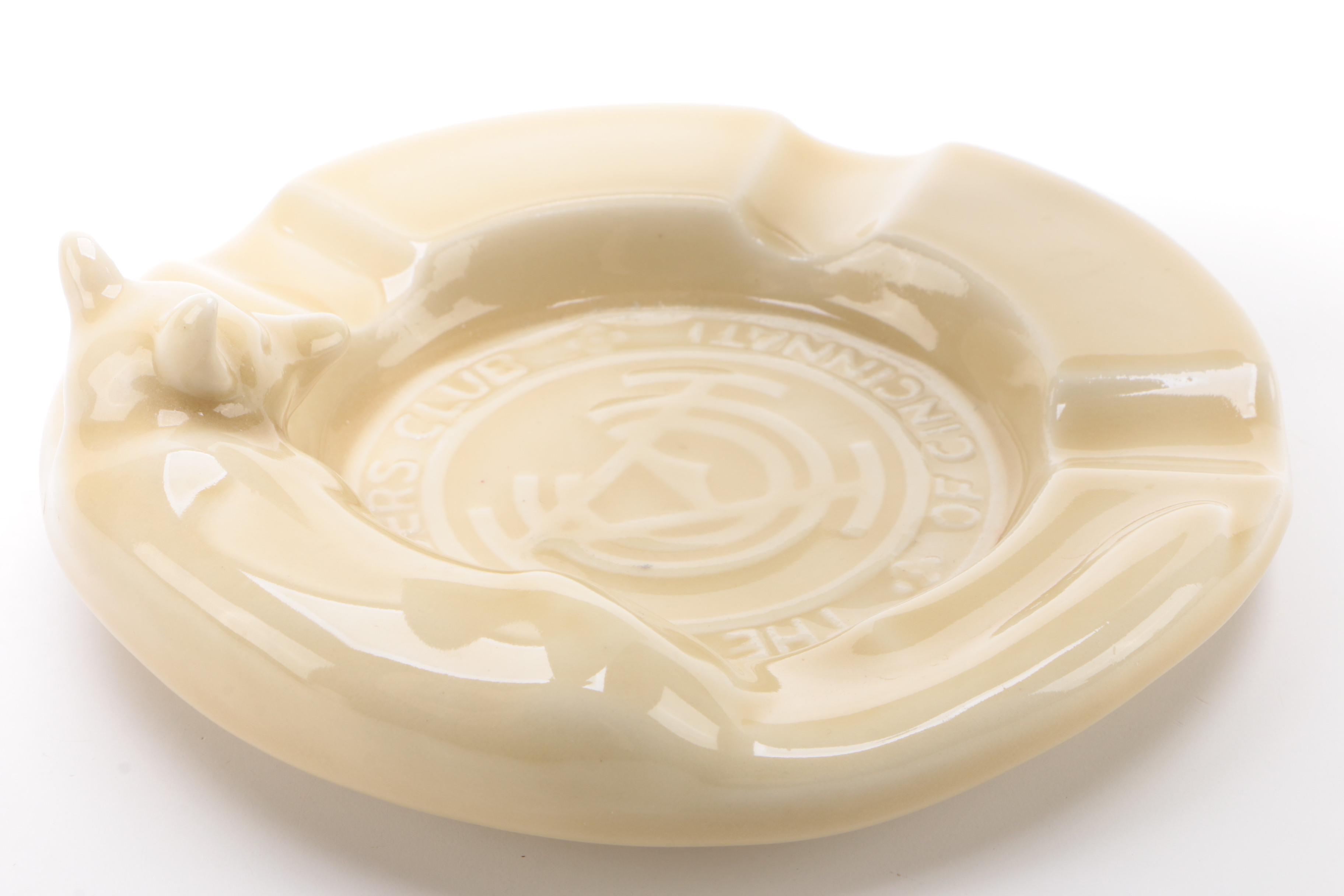 Rookwood Pottery Commemorative Astray for The Advertisers Club of Cincinnati