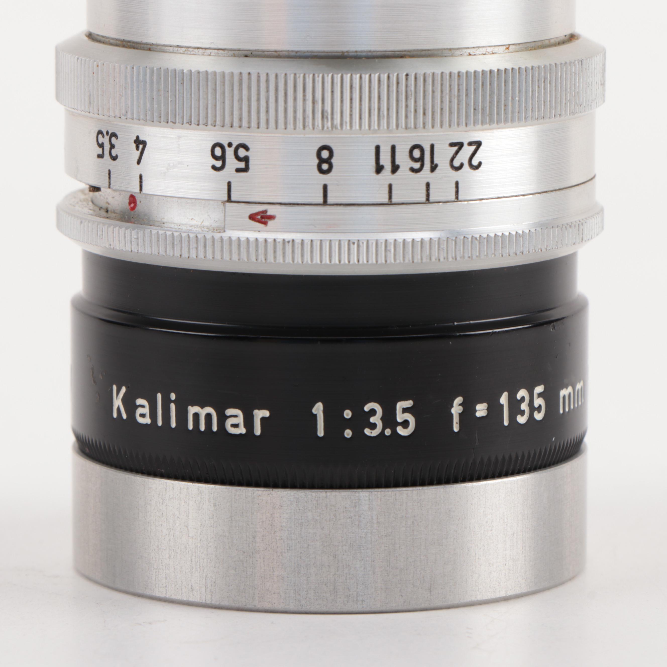 Enna Werk Munchen 100mm F 4.5 ,Kalimar 35-135mm  F 3.5 Lens