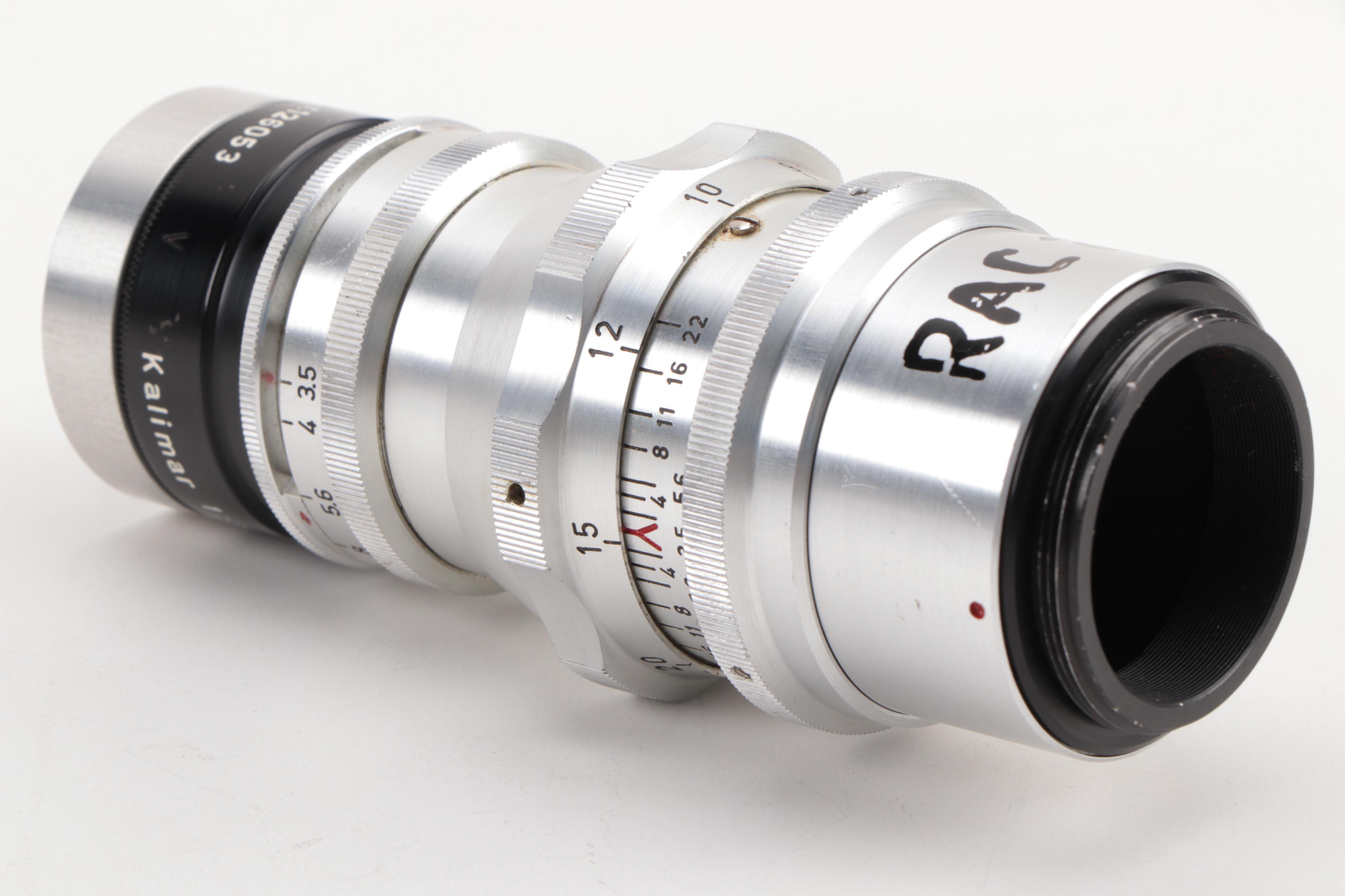 Enna Werk Munchen 100mm F 4.5 ,Kalimar 35-135mm  F 3.5 Lens