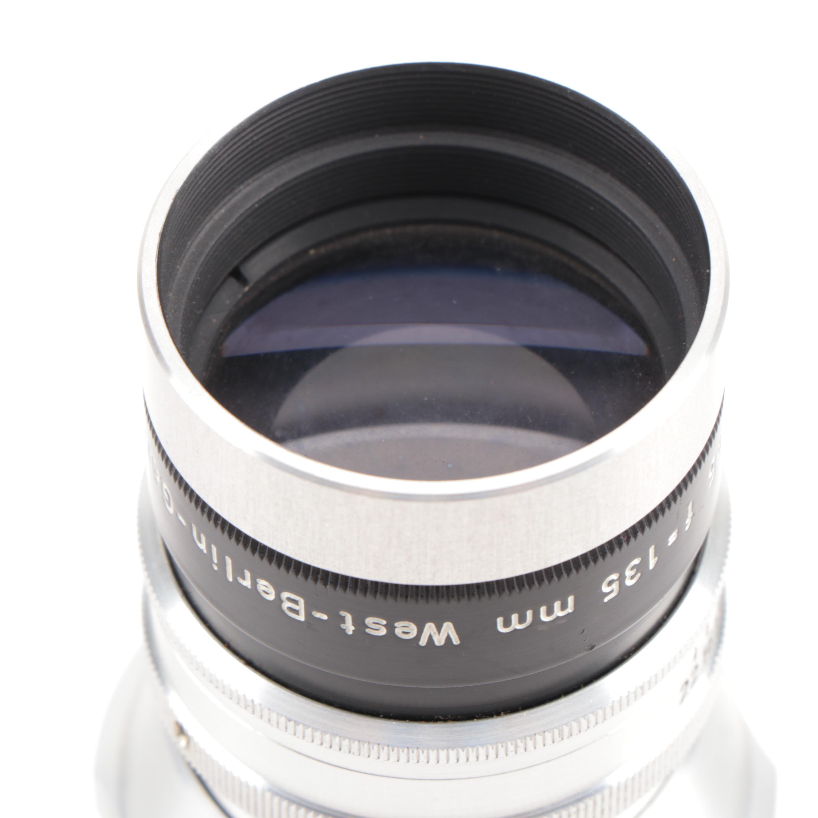 Enna Werk Munchen 100mm F 4.5 ,Kalimar 35-135mm  F 3.5 Lens