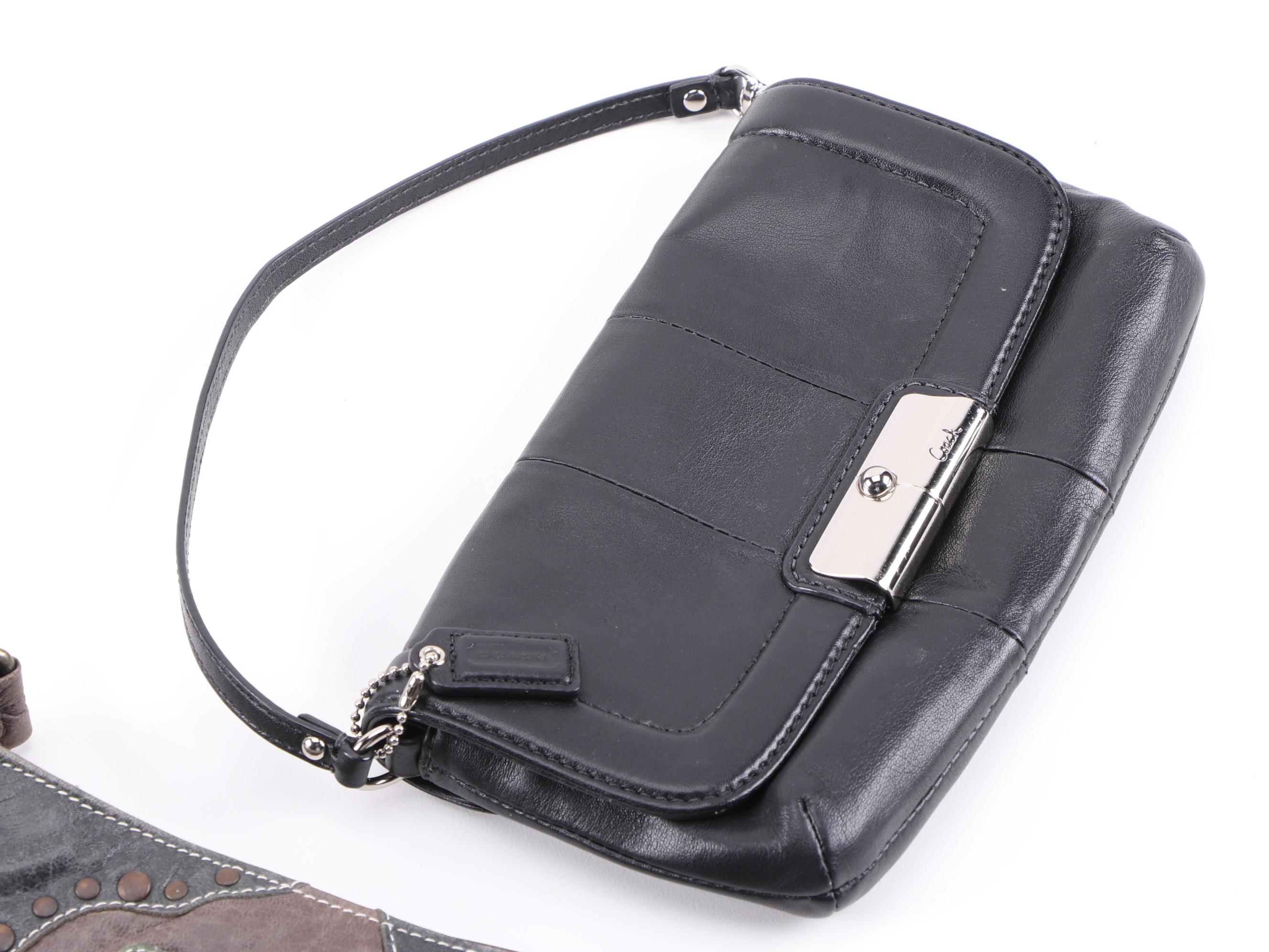 Armand Ventilo Butterfly Leather Crossbody and Coach Kristin Leather Handbag