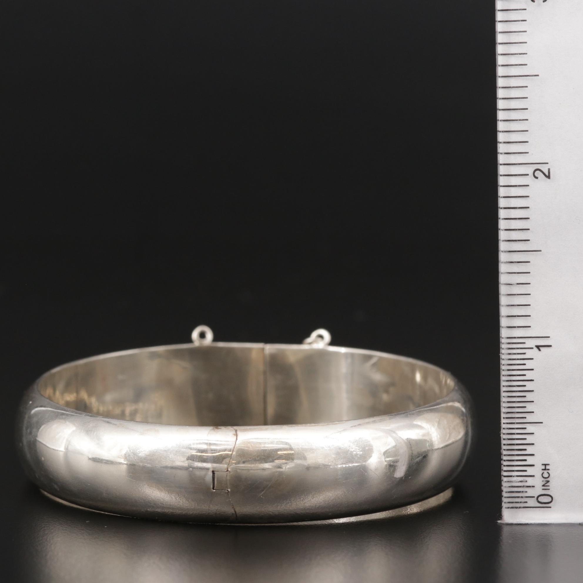 Sterling Silver Bangle Bracelets