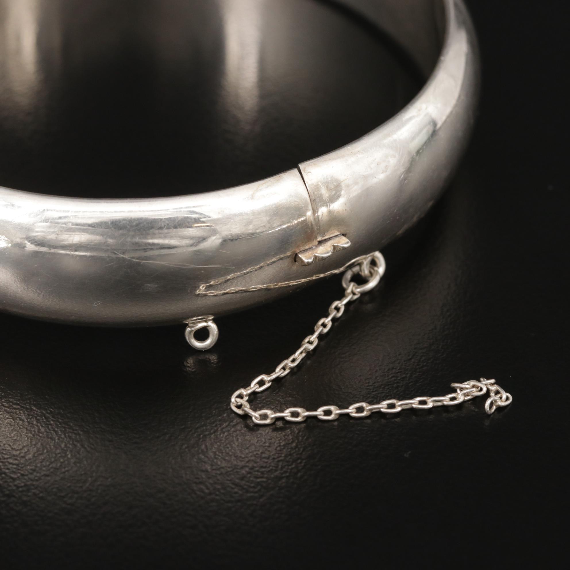 Sterling Silver Bangle Bracelets