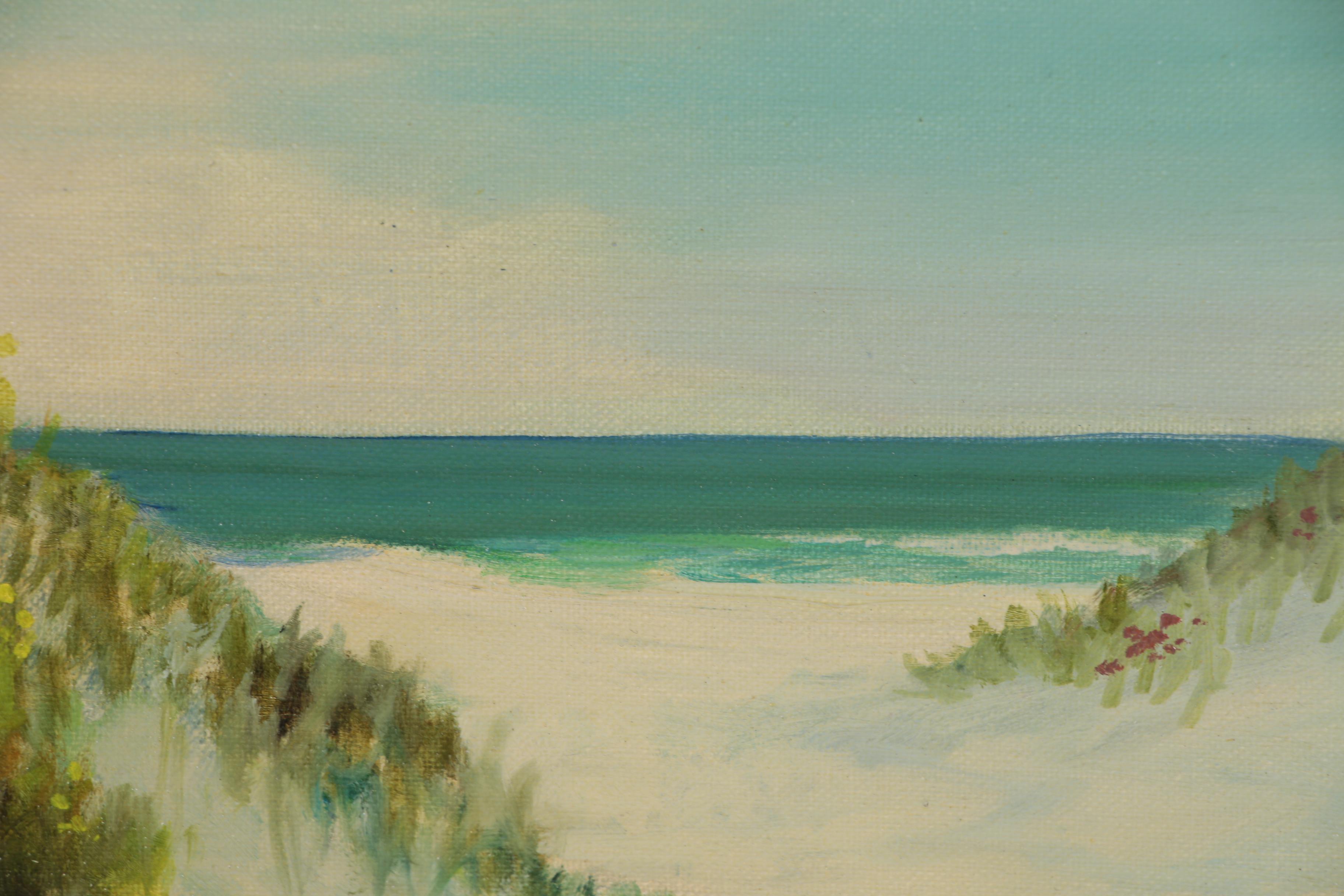 Charles Richardson Oil Painting "Cape Cod Beach"