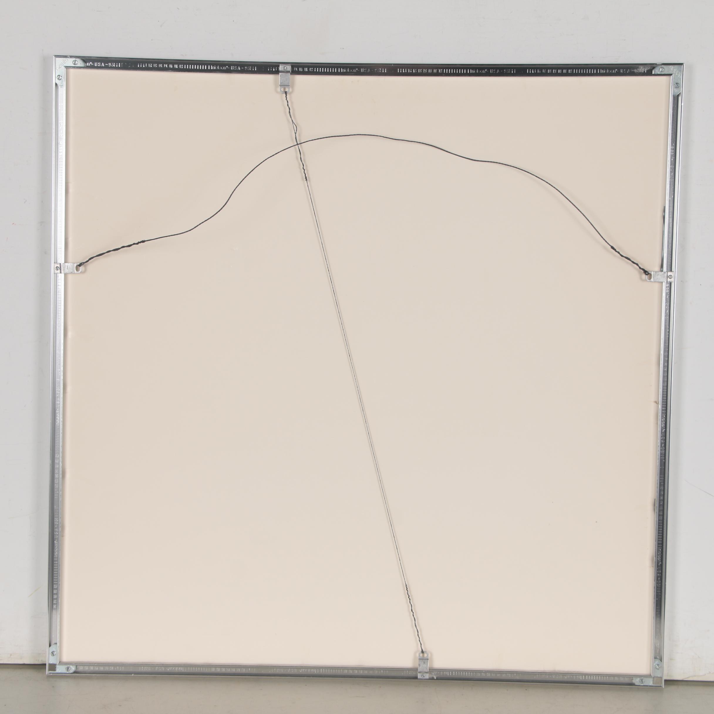 Offset Lithograph after Mike Smith "Elephant and Bird"