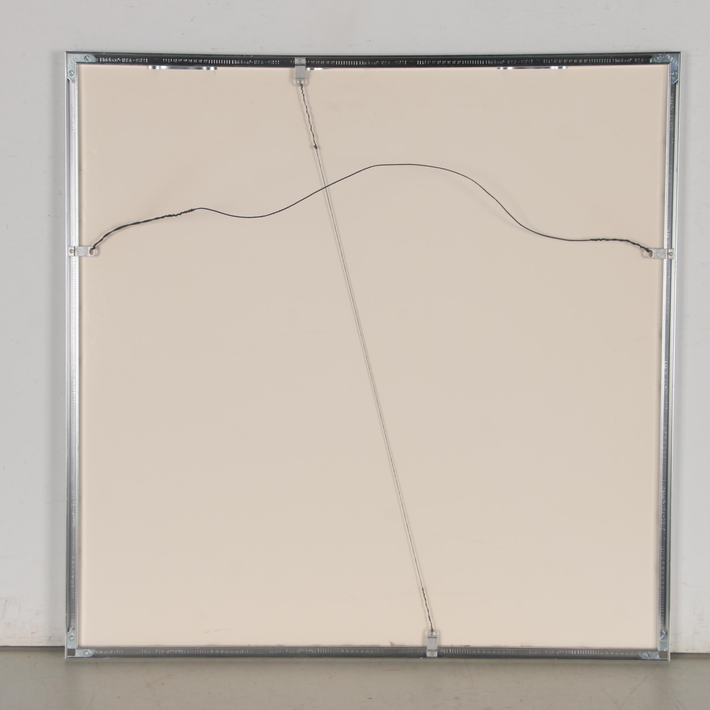 Offset Lithograph after Mike Smith "Lion in the Blue Tree"