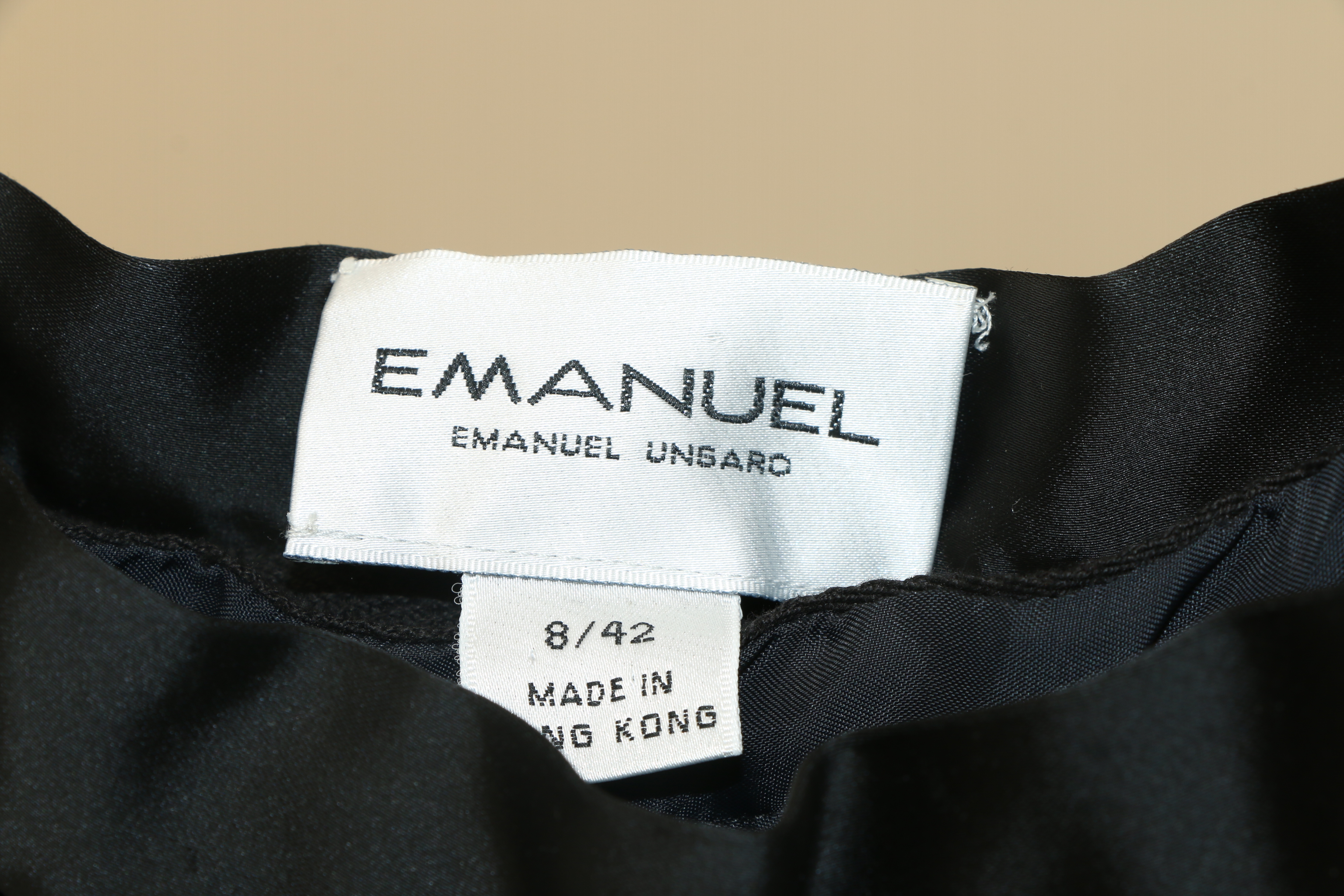 Anthony Vask and Other Sleeveless Gowns with Emanuel Ungaro Skirt