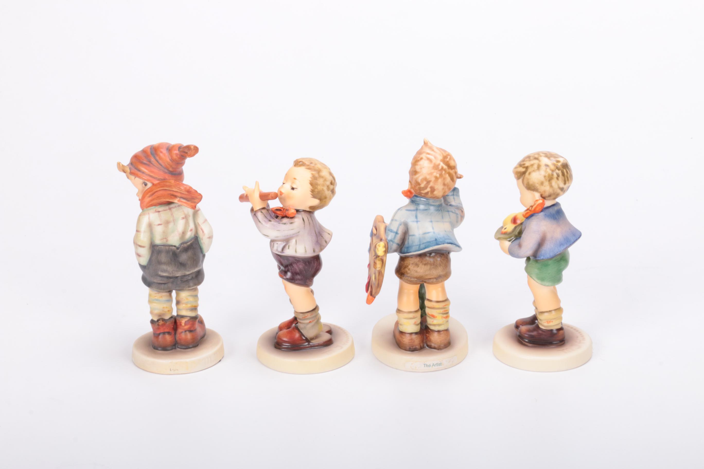 1935 "March Winds" Hummel and Collector's Club Porcelain Figurines