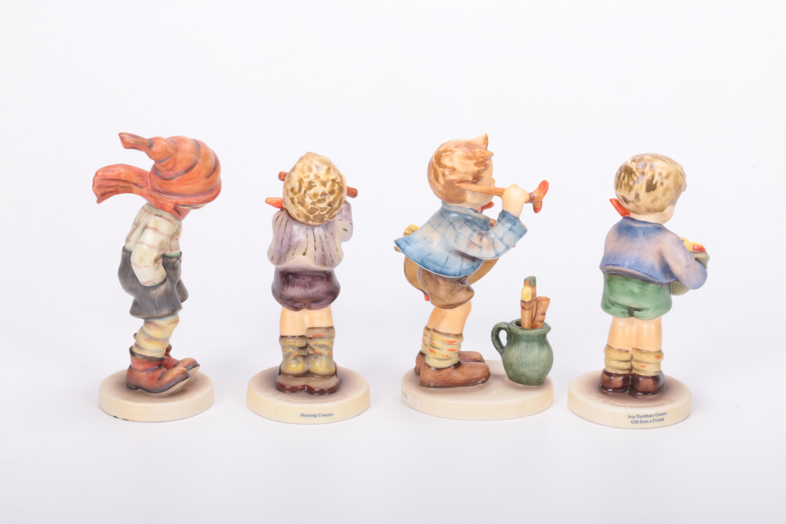 1935 "March Winds" Hummel and Collector's Club Porcelain Figurines