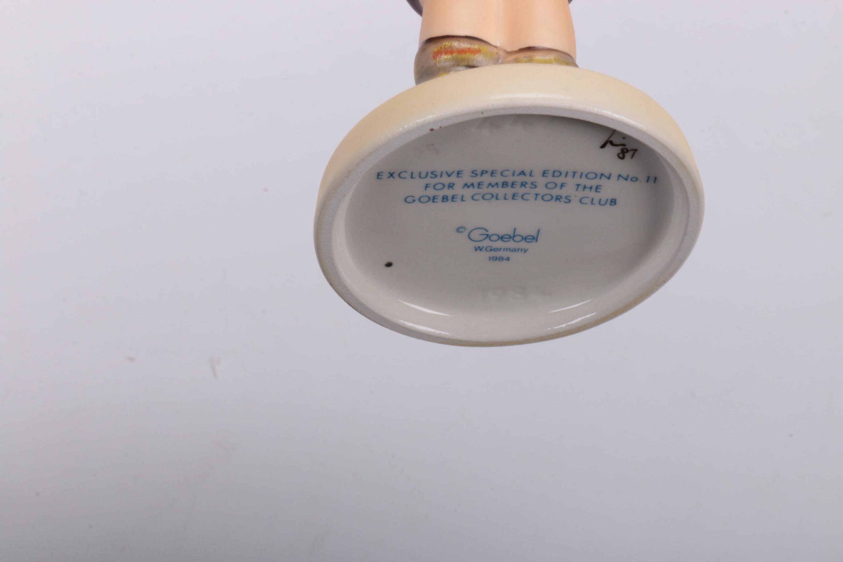 1935 "March Winds" Hummel and Collector's Club Porcelain Figurines