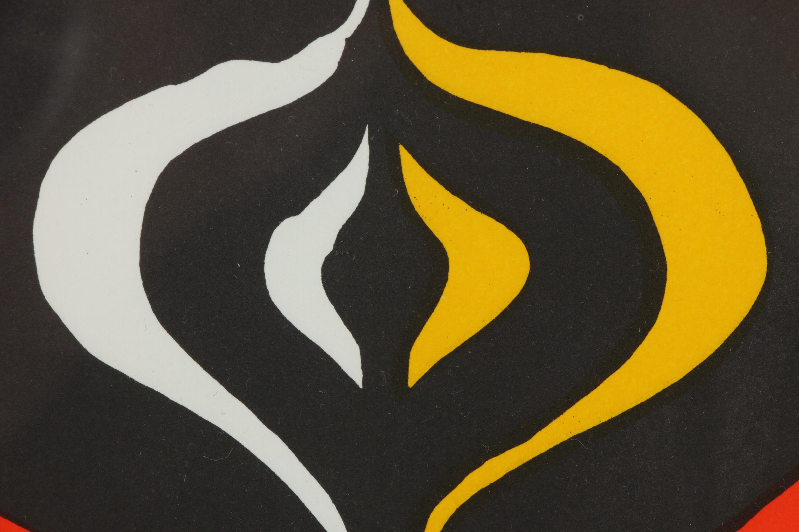 Alexander Calder Color Lithograph for "Derrière le Miroir", 1966