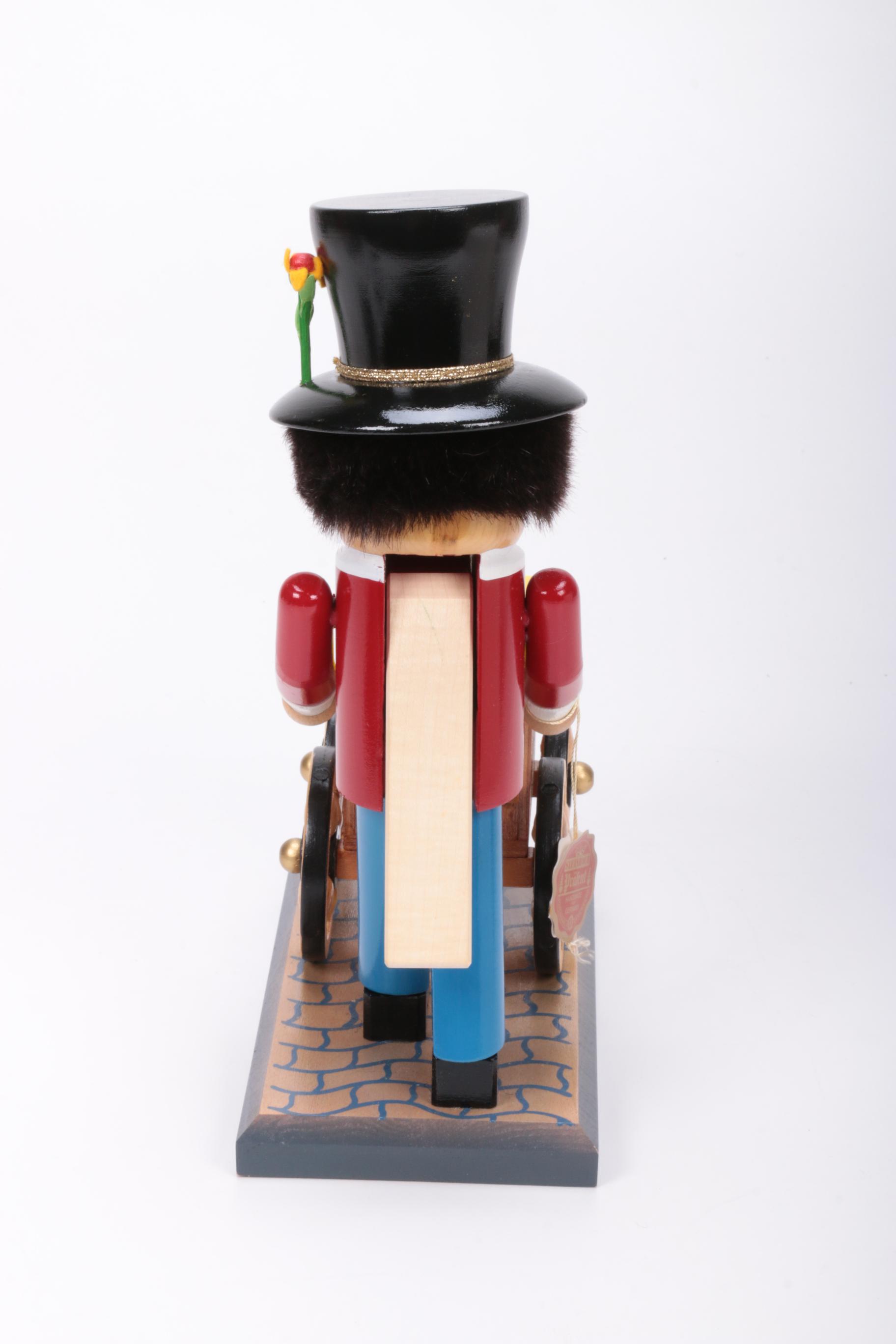 Steinbach "Berlin Organ Grinder" Hand-Crafted German Nutcracker