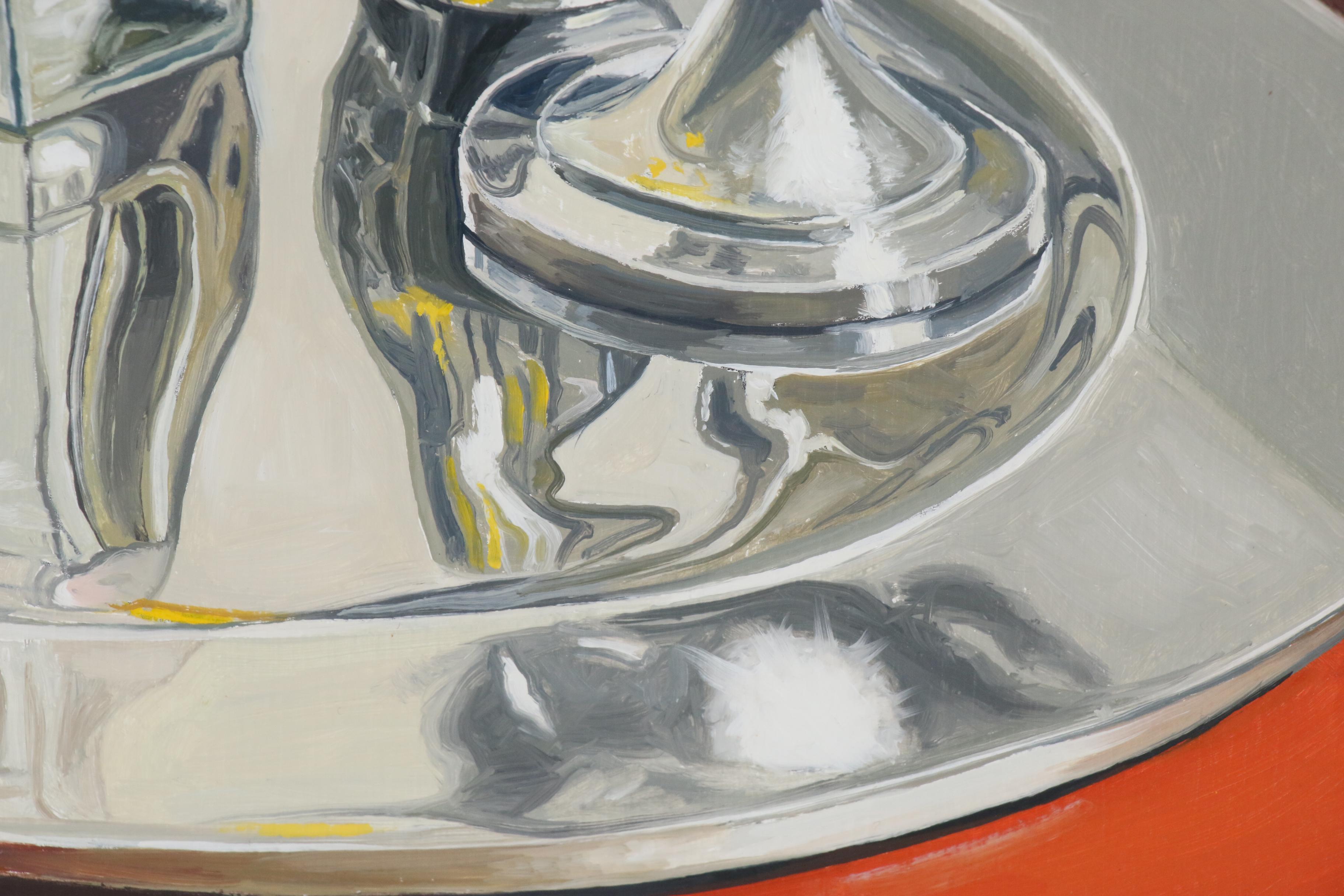 Peter Lentini Still Life Oil Painting "Aureus"