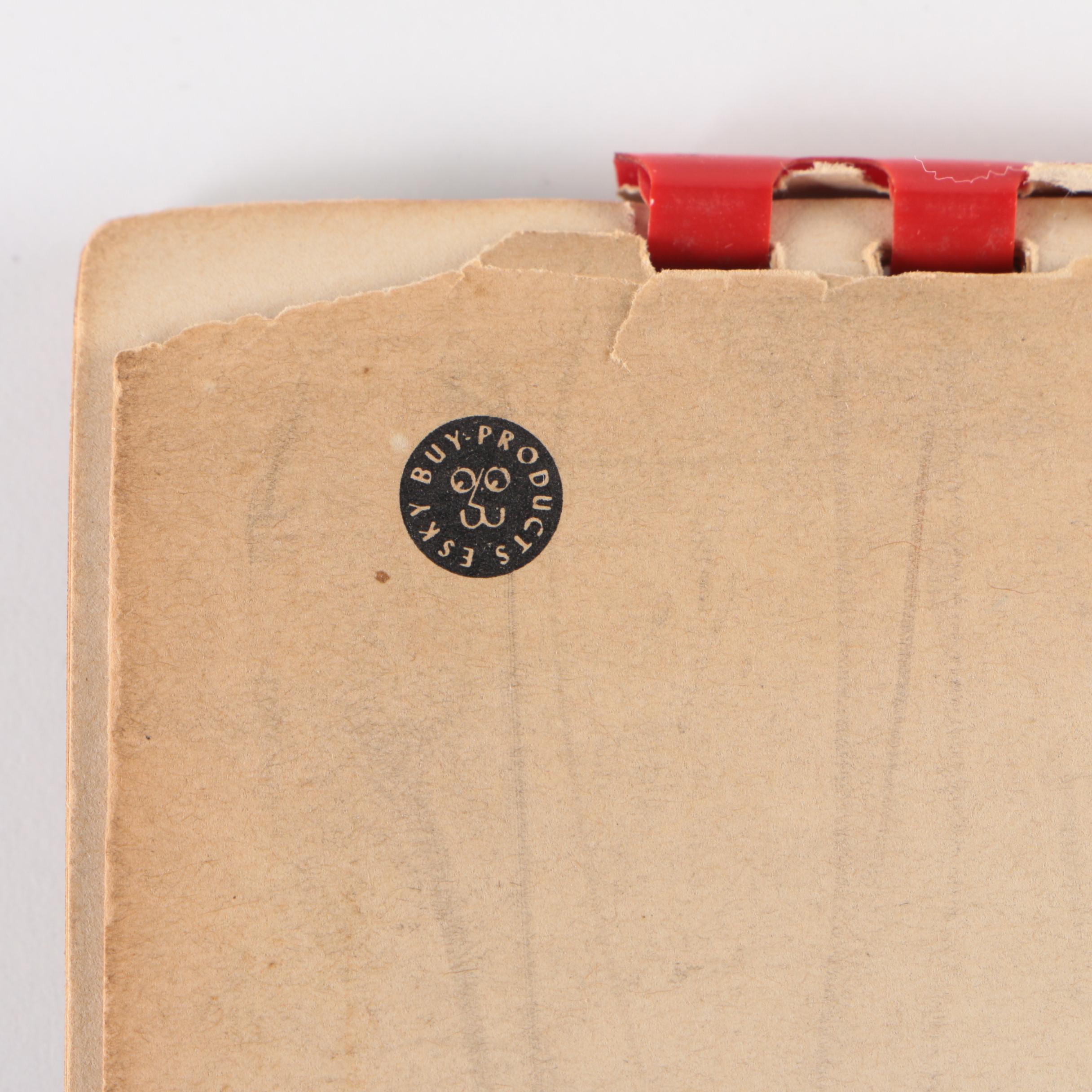 Varga Girls Pin Up Print Calendar For Esquire Magazine, 1944