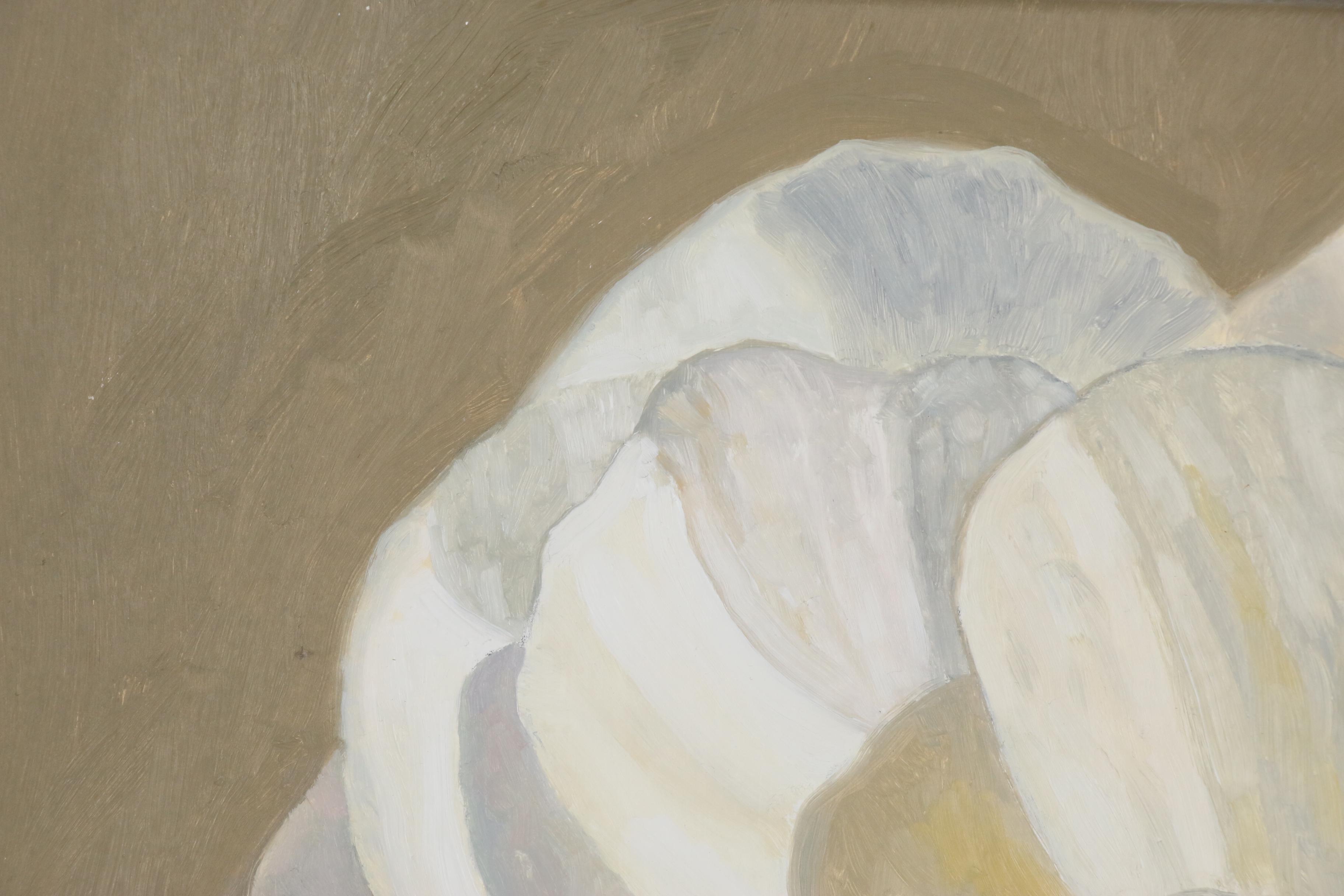 Peter Lentini Floral Oil Painting "Camellia"