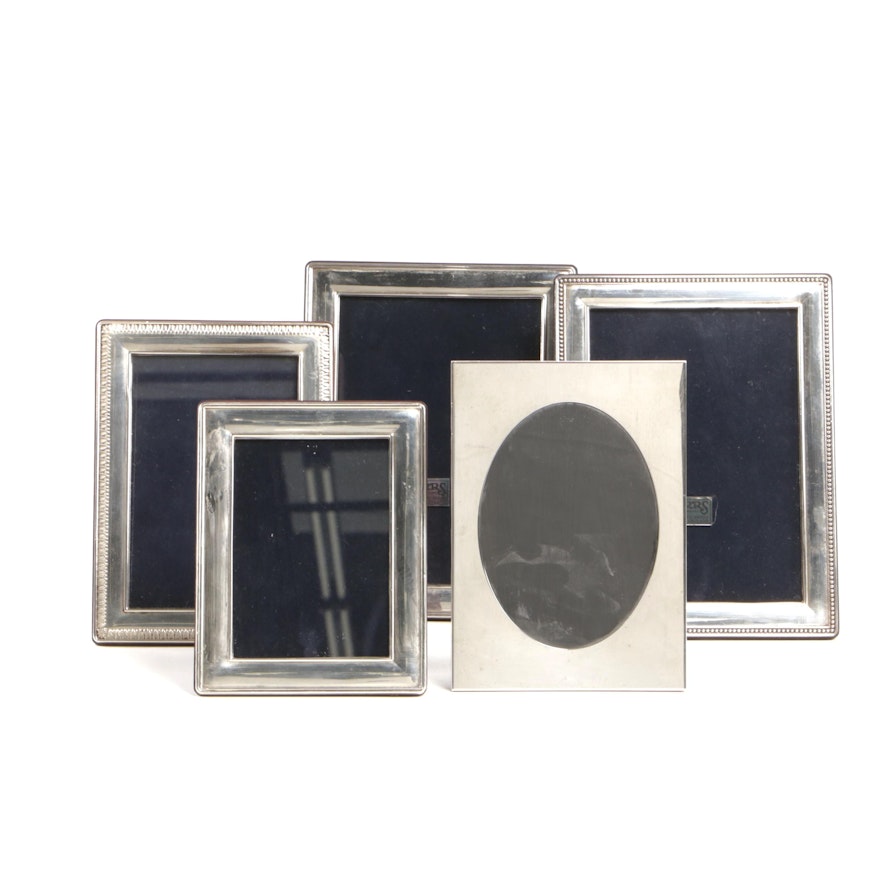Carrs and Tiffany & Co. Sterling Silver Photograph Frames