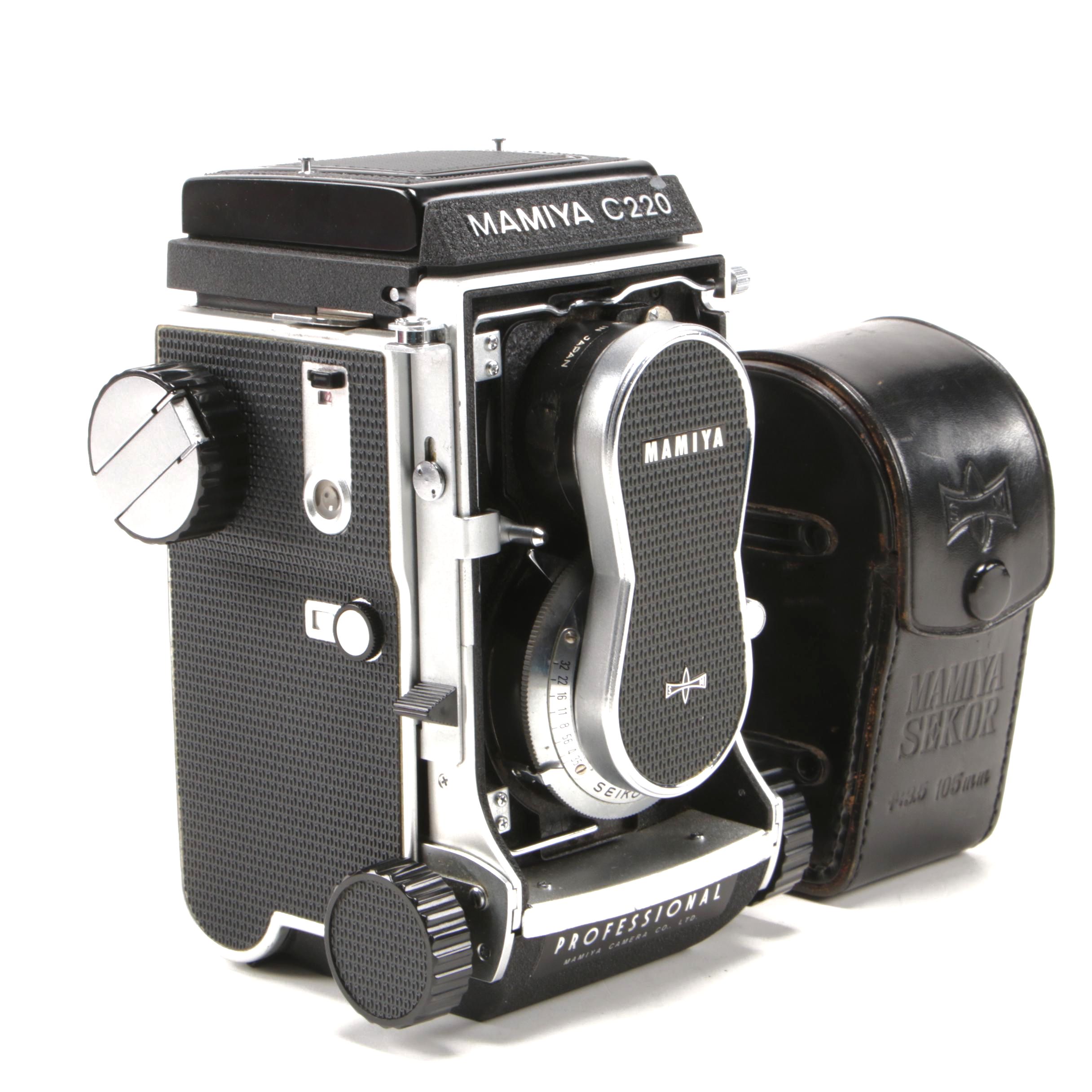 Mamiya C220 Twin Lens Reflex Medium Format Film Camera, Mid 20th Century