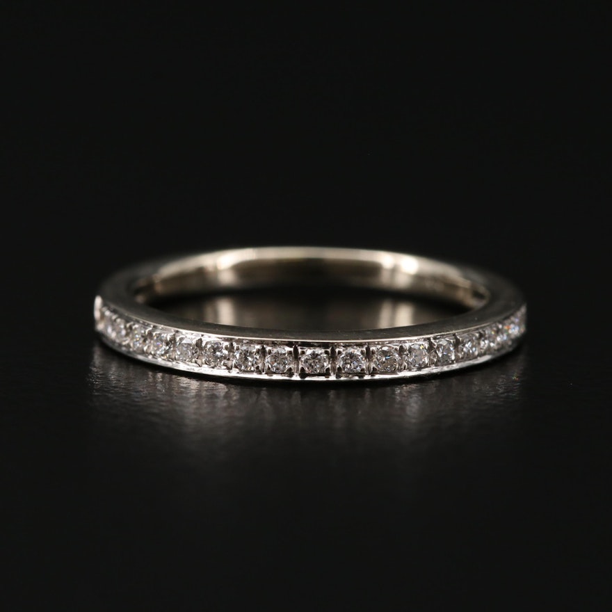 14K Yellow Gold Diamond Band