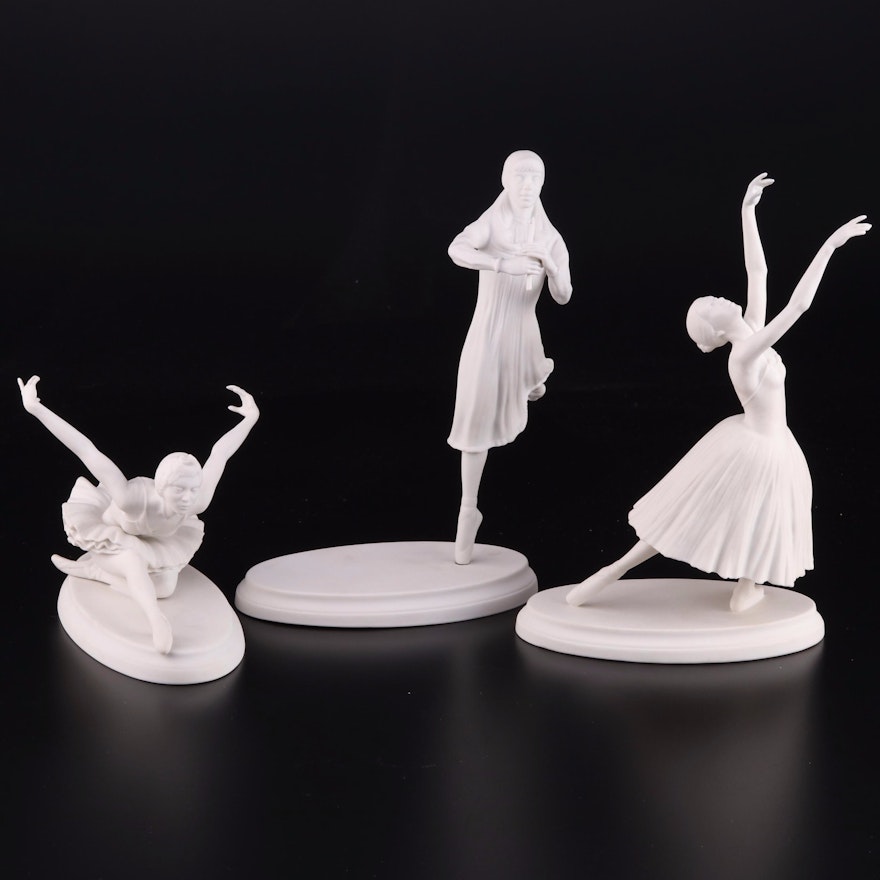 Boehm Classical Ballet "Giselle," "Nutcracker" and "Swan Lake" Figurines